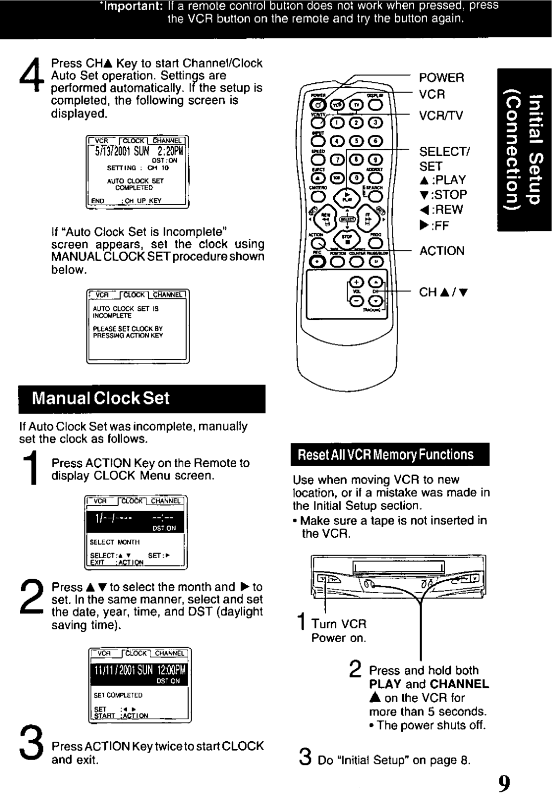 Panasonic PVQ-V201 manual 