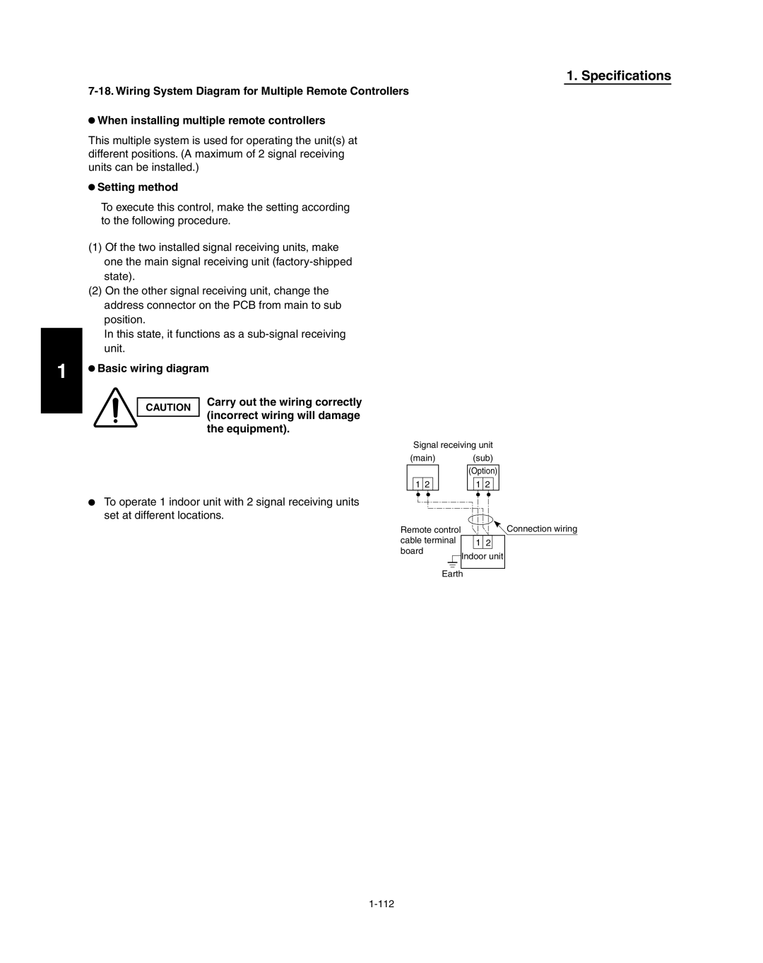 Panasonic R410A service manual Setting method 