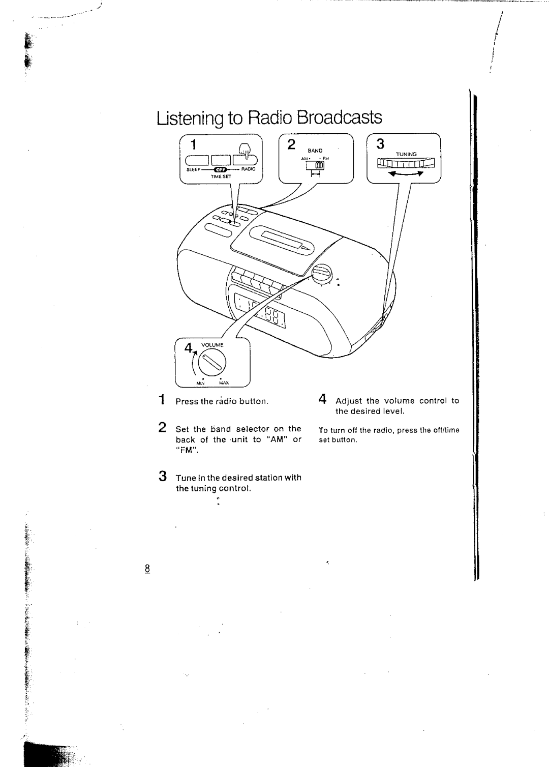 Panasonic RCX160 manual 