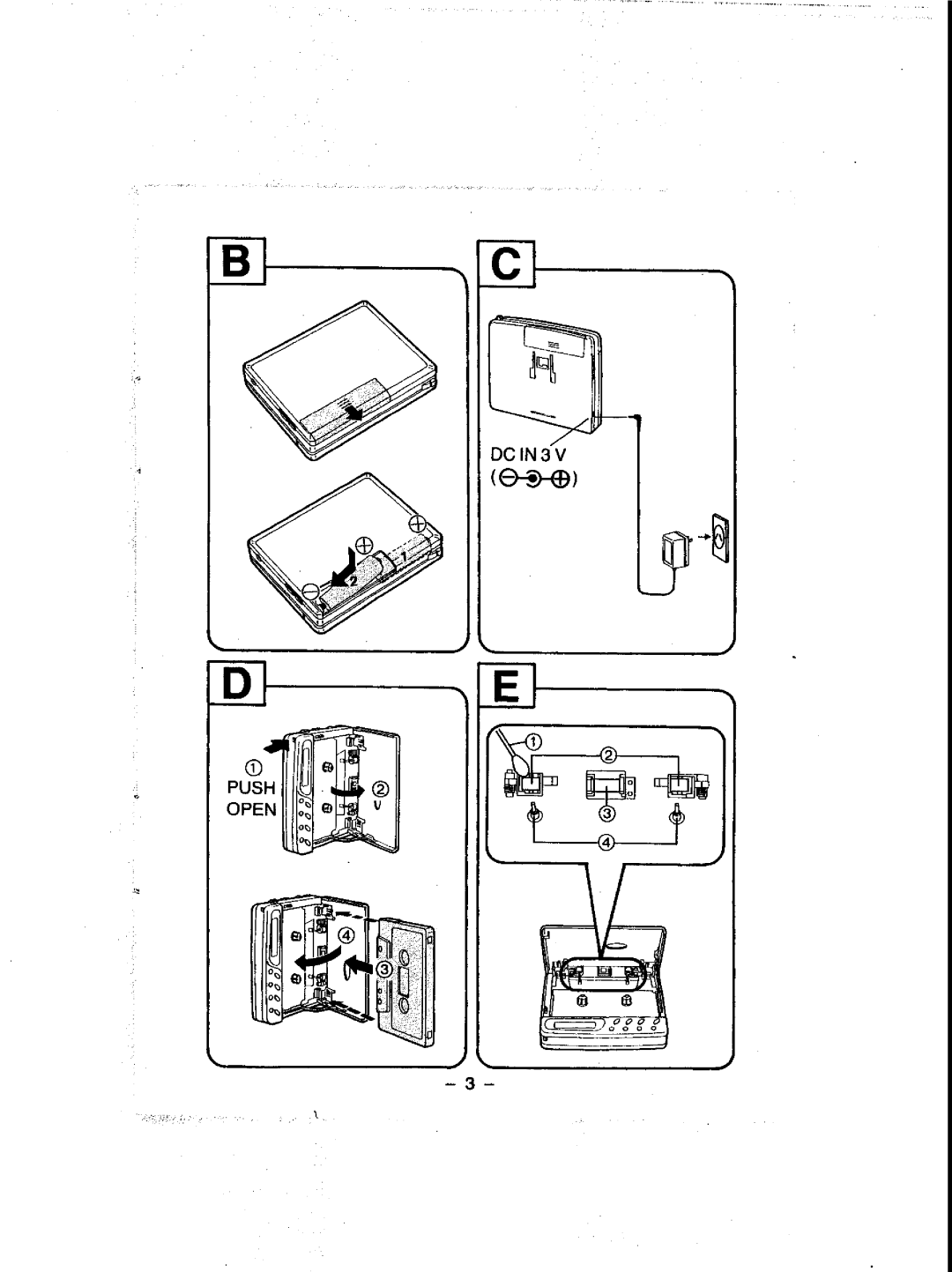 Panasonic RQ-V520, RQ-V460 manual 