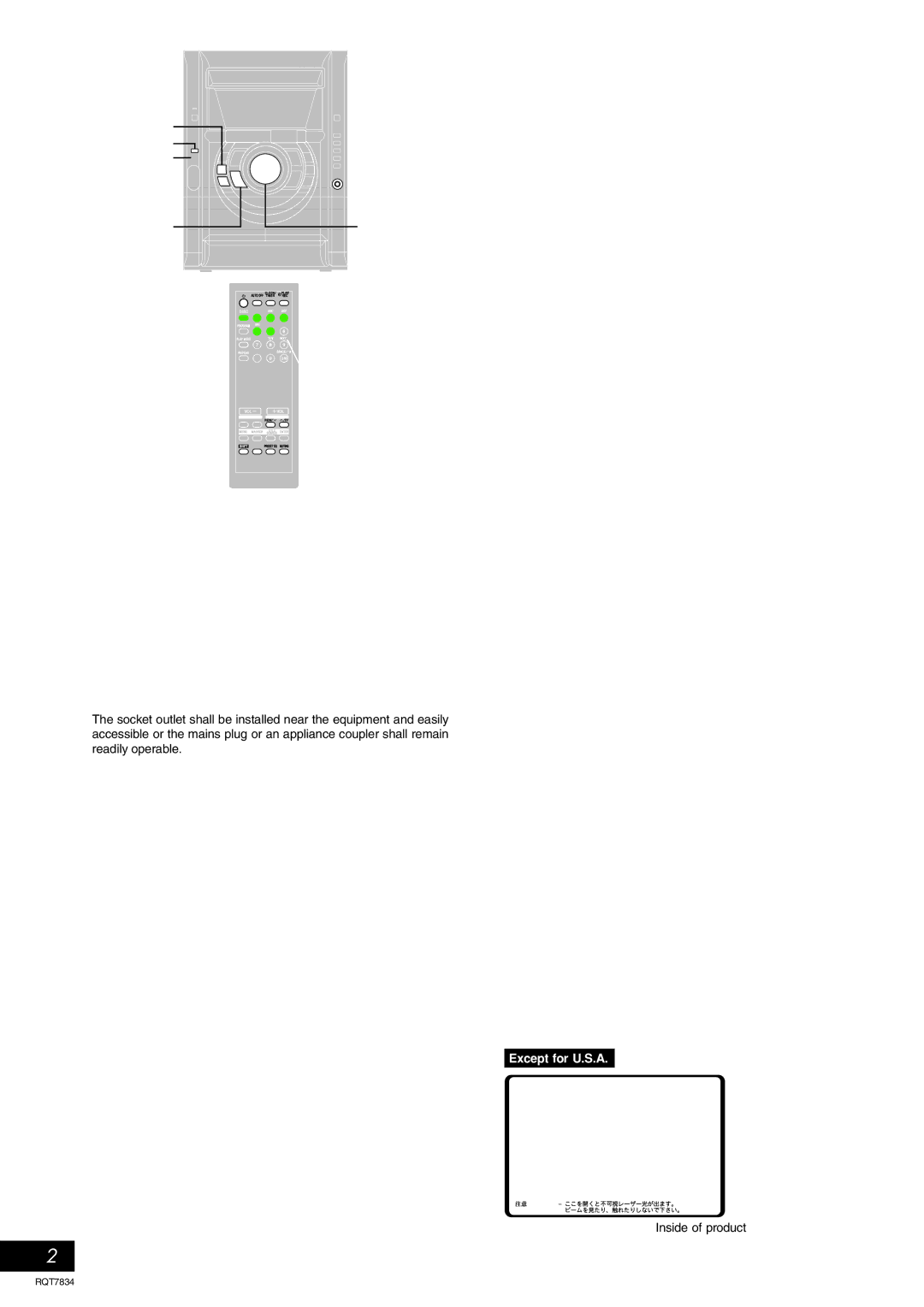 Panasonic RQT7834-3P important safety instructions Timers, Using the play/record timer, Using the sleep timer 