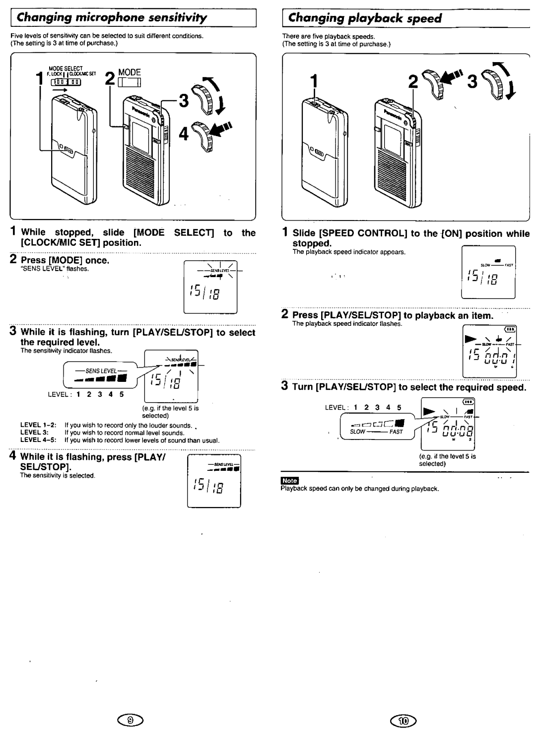 Panasonic RR-DR60 manual 