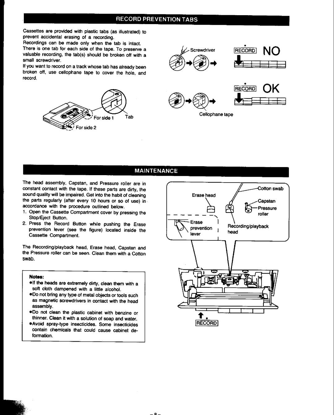 Panasonic RX-CS710 manual 