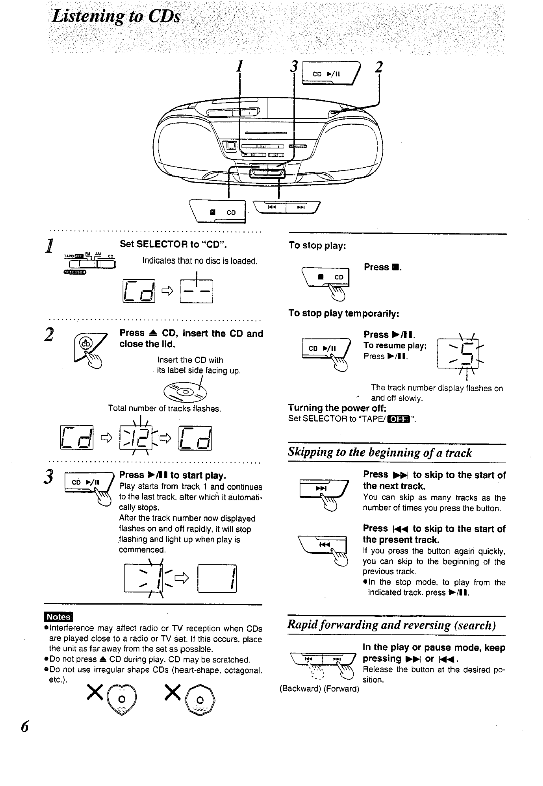 Panasonic RX-DS11 manual 