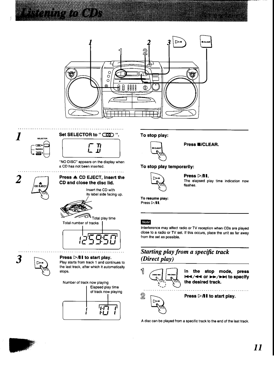 Panasonic RX-DT600 manual 