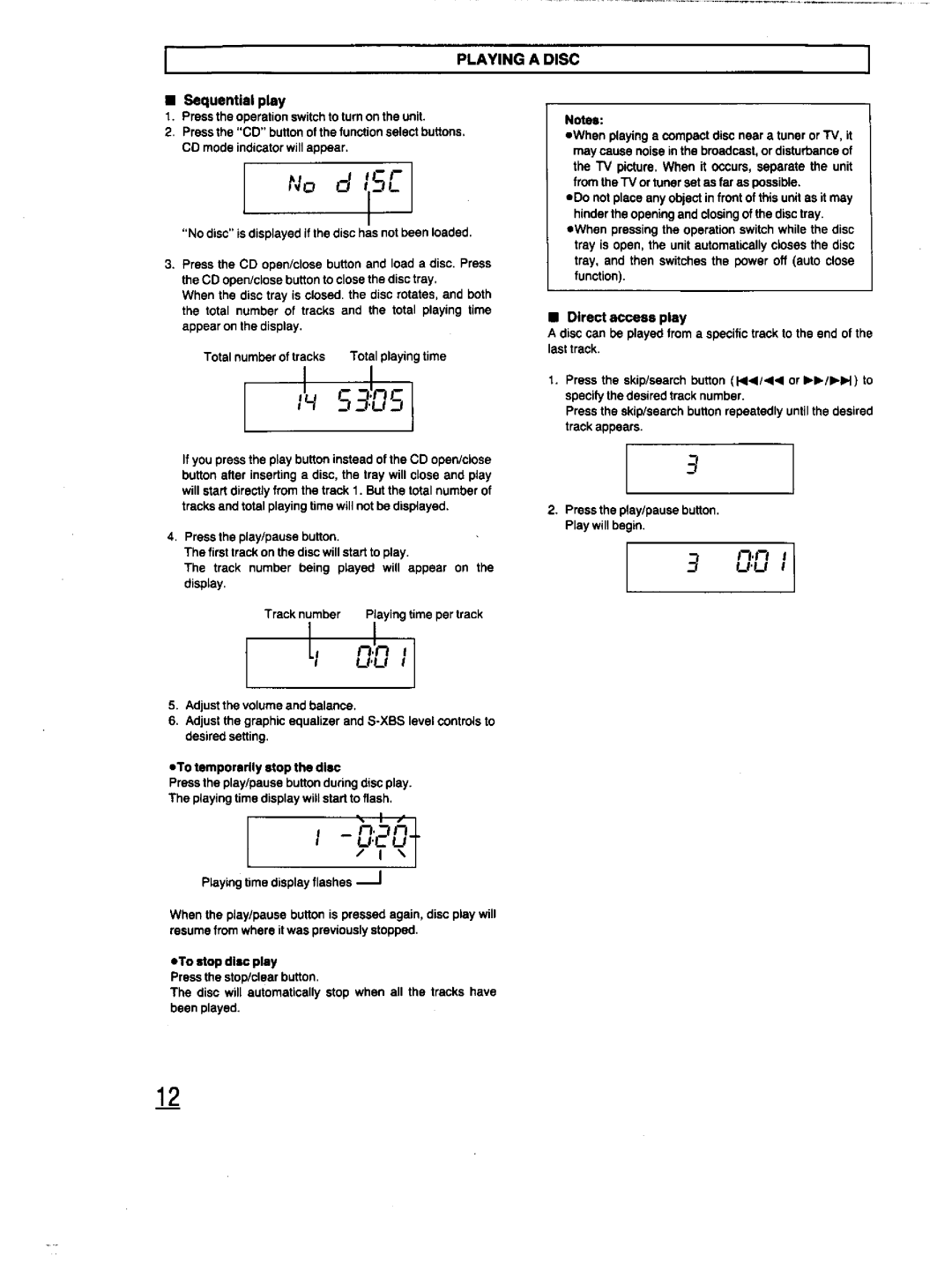 Panasonic RX-DT670 manual 