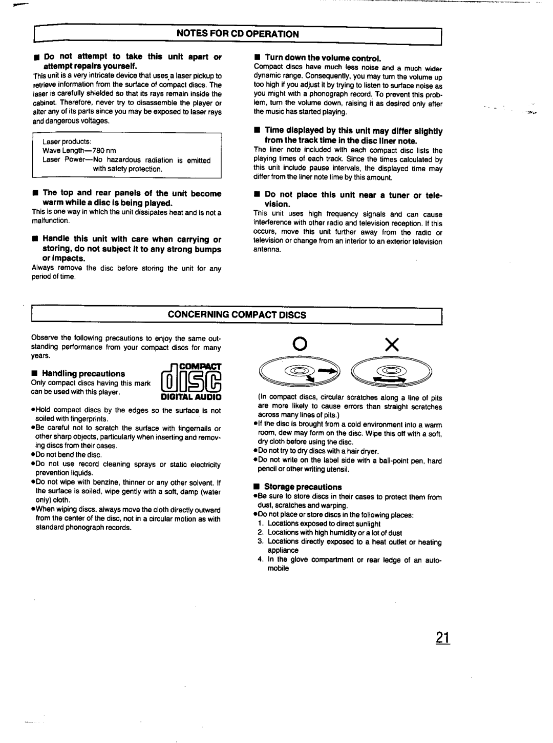 Panasonic RX-DT670 manual 