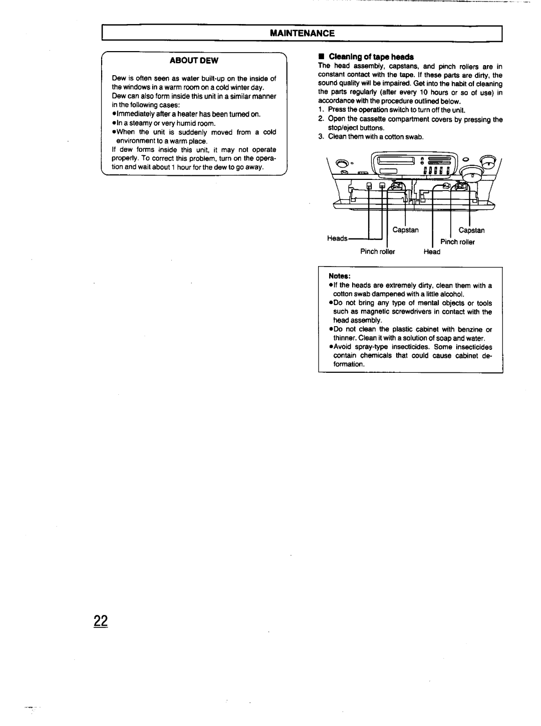 Panasonic RX-DT670 manual 