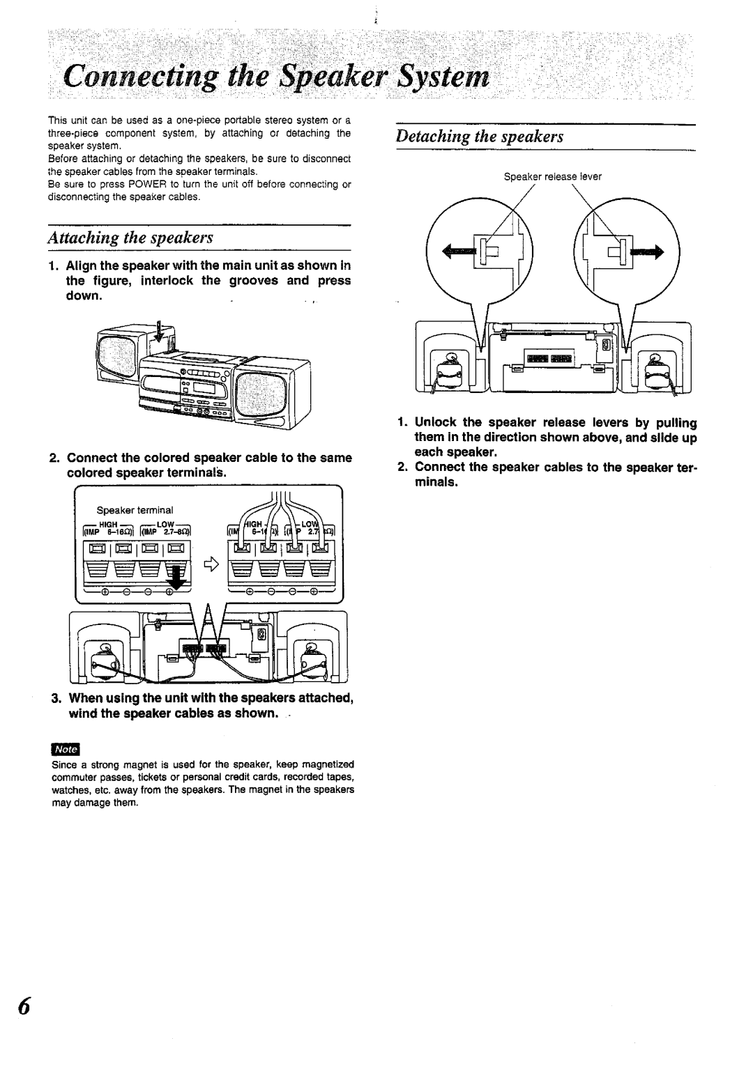 Panasonic RX-E300 manual 