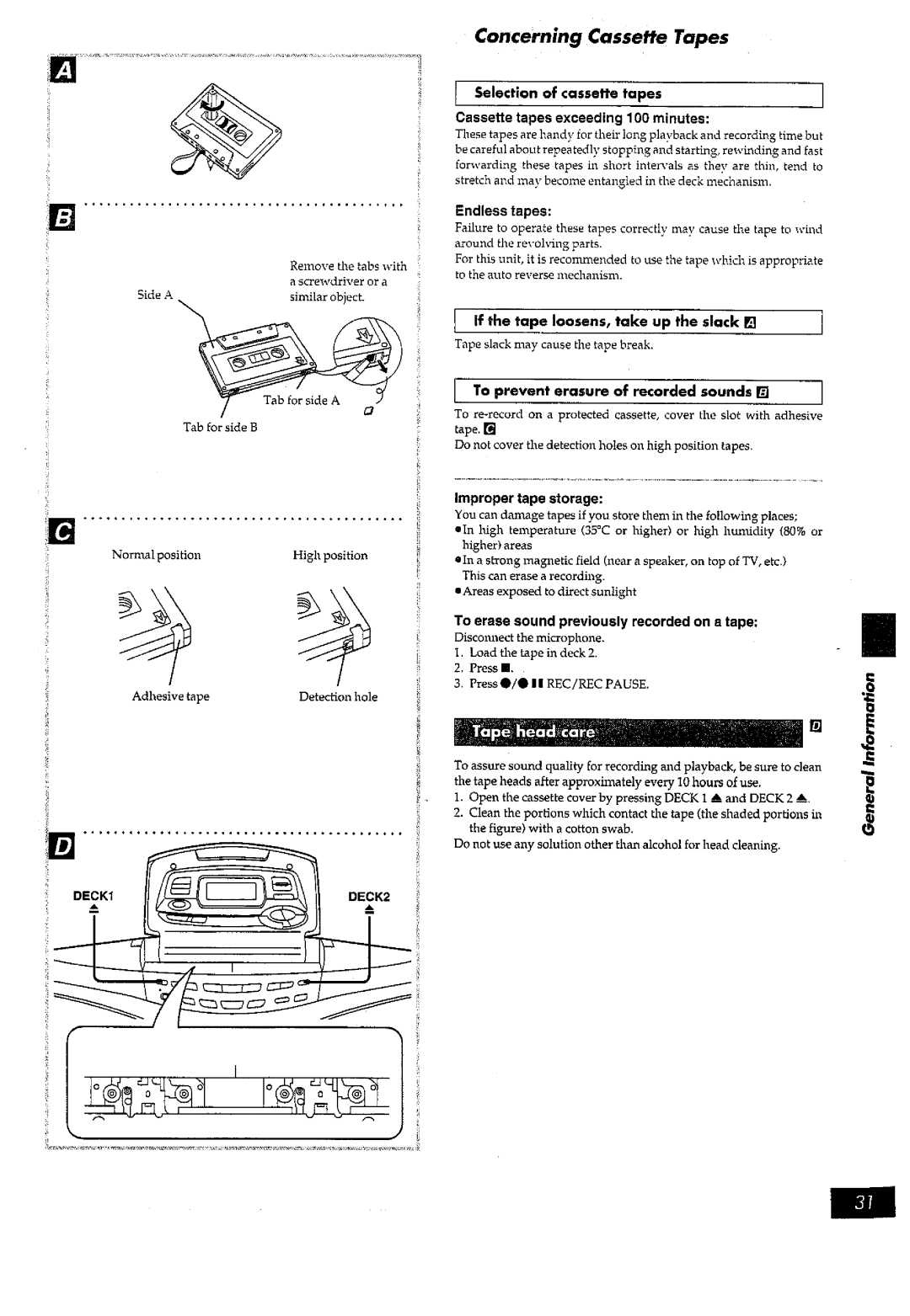 Panasonic RX-ED77 manual 