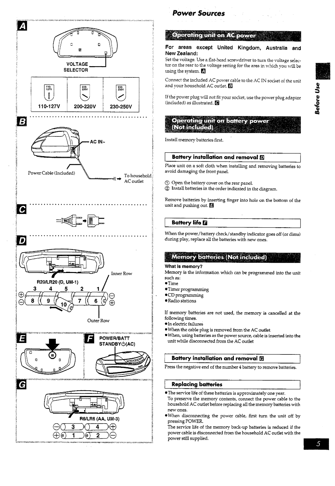 Panasonic RX-ED77 manual 