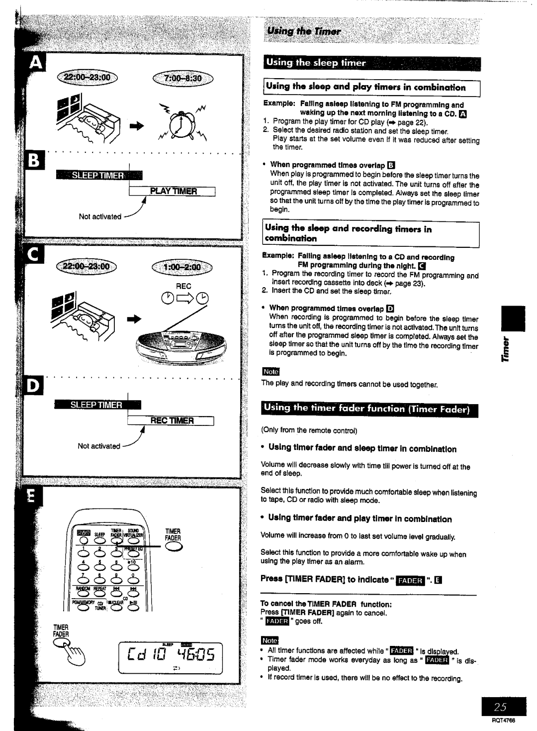 Panasonic RX-ES30 manual 