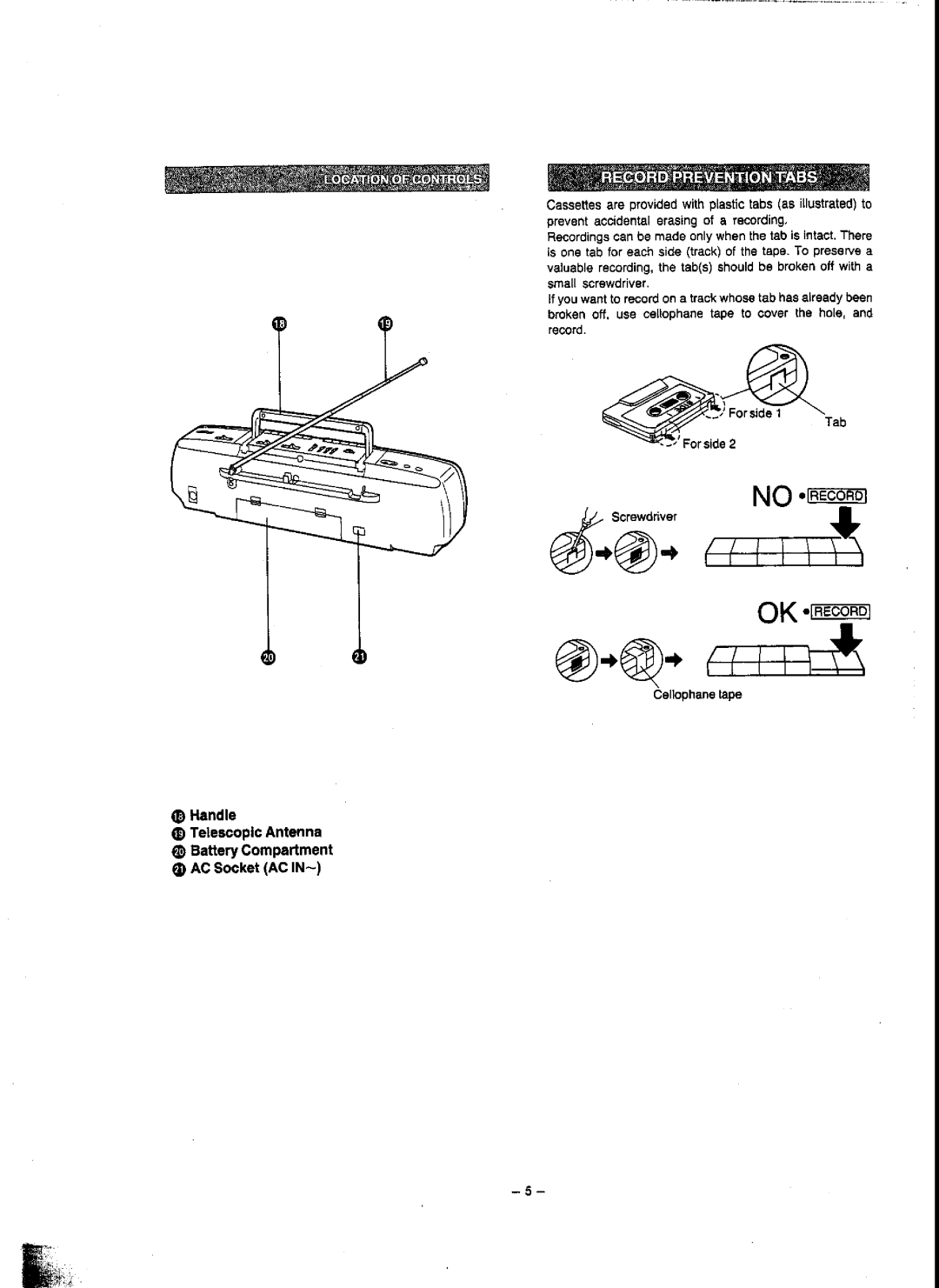 Panasonic RX-FT560 manual 