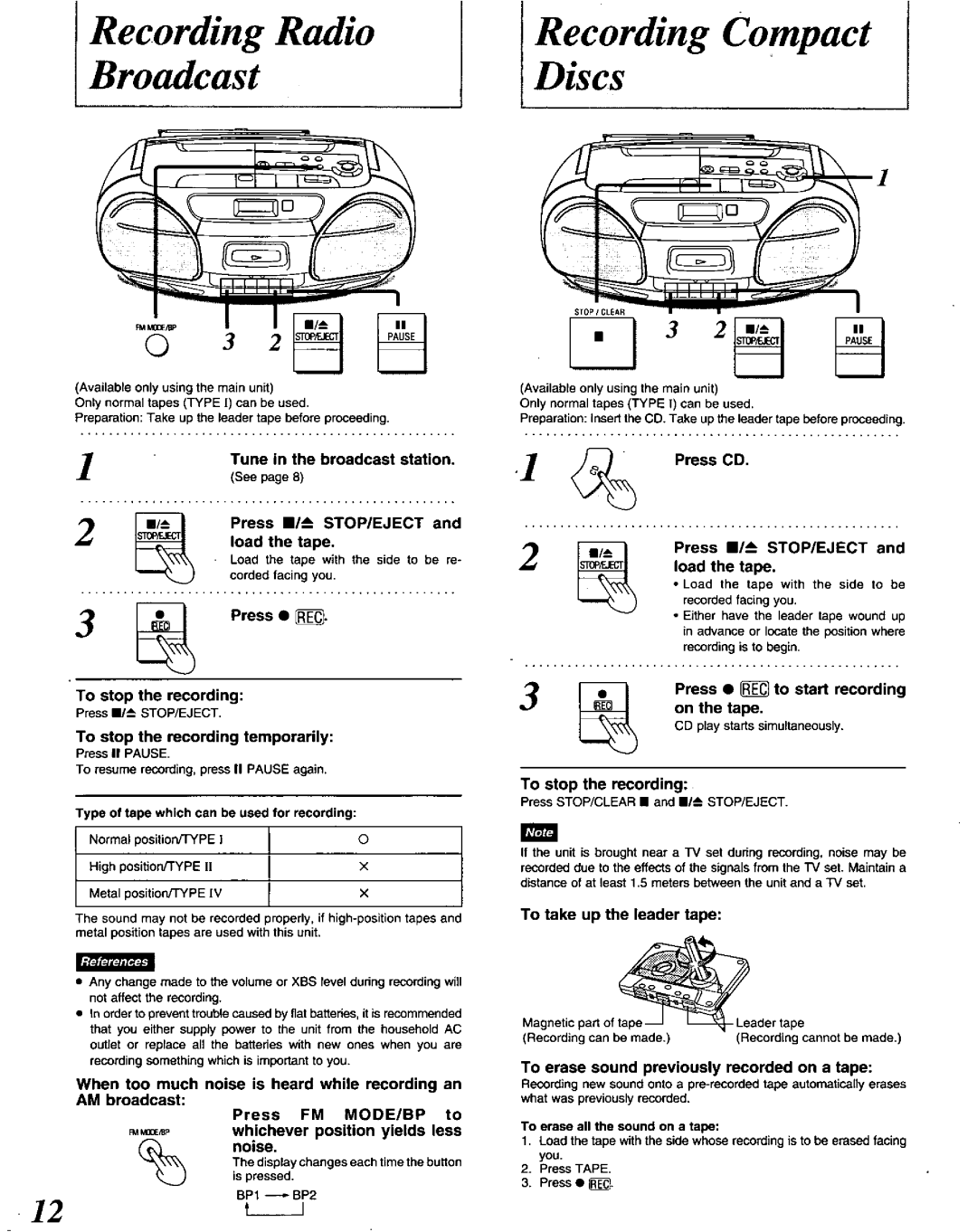 Panasonic RXDS22 manual 