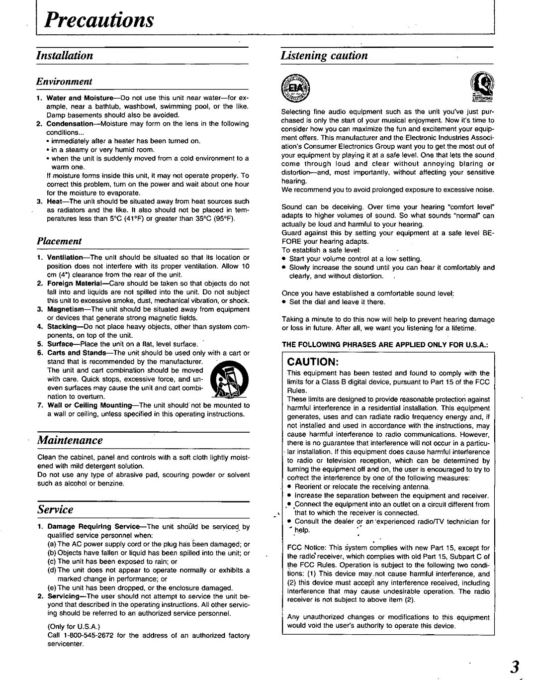 Panasonic RXDS22 manual 