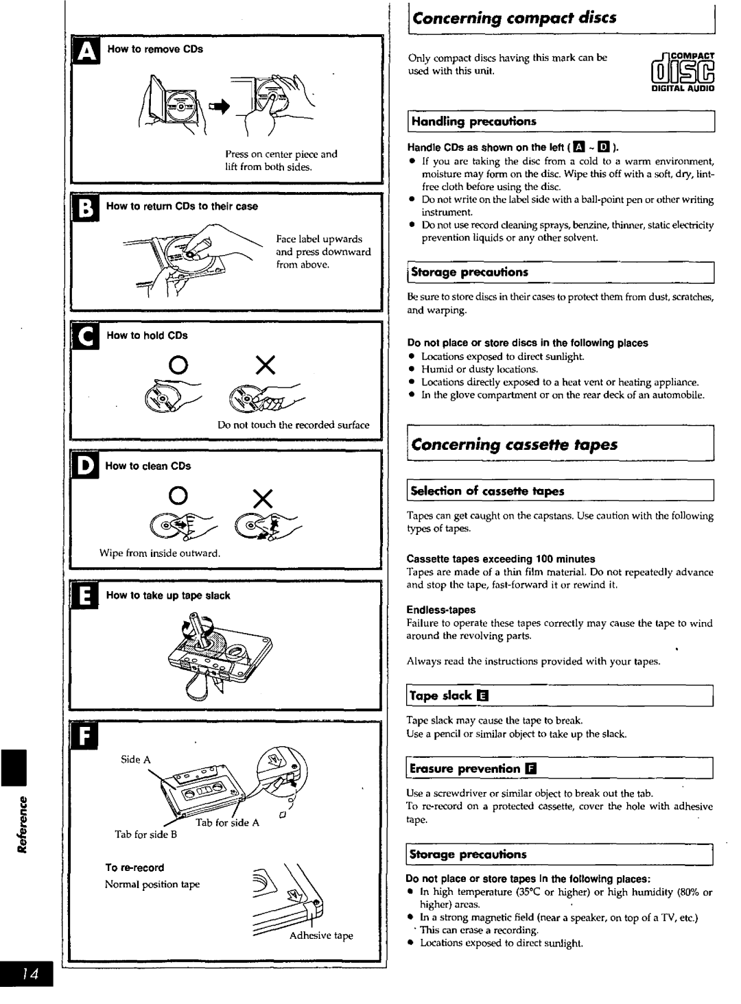 Panasonic RXDS27 manual 