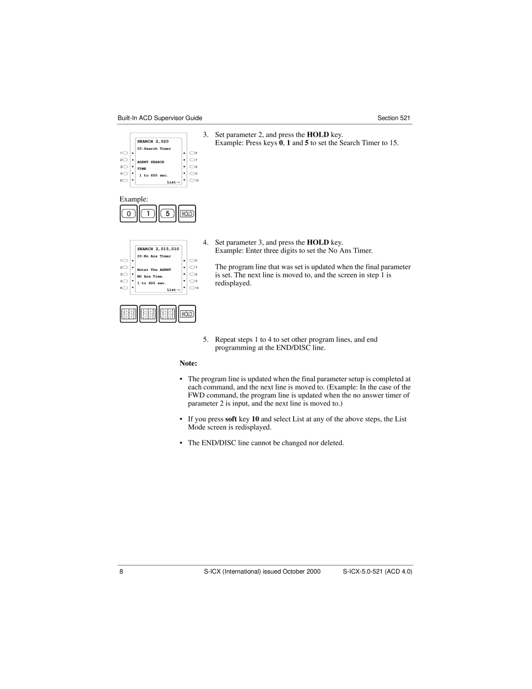 Panasonic S-ICX technical manual Search 2,020 