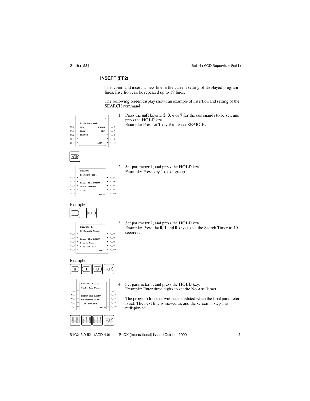 Panasonic S-ICX technical manual Insert FF2 