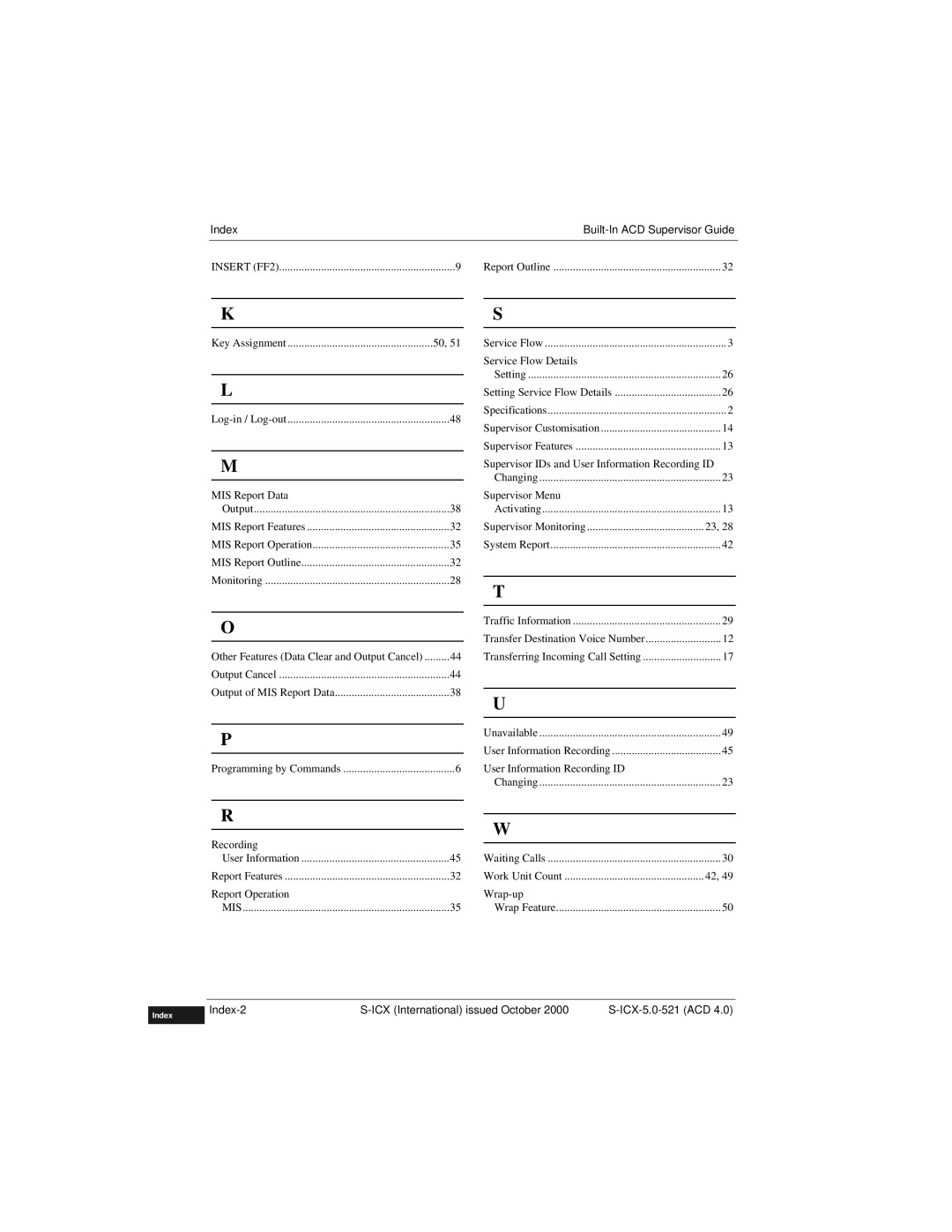 Panasonic S-ICX technical manual FF1 