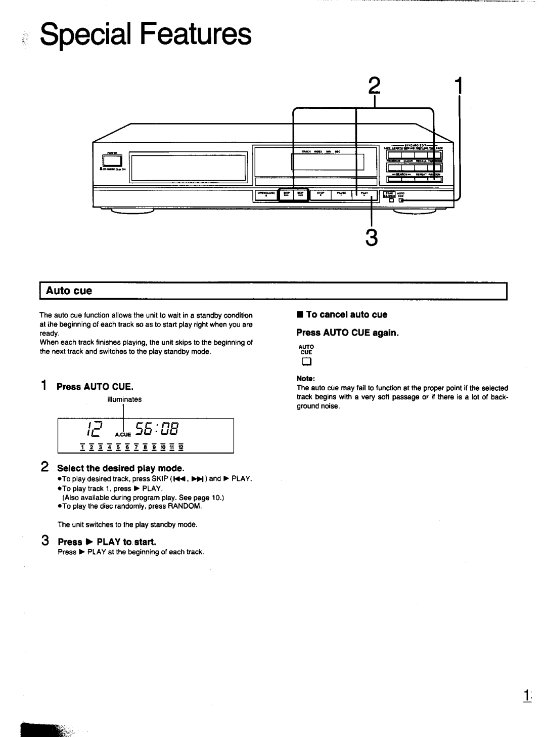 Panasonic S-PG340 manual 