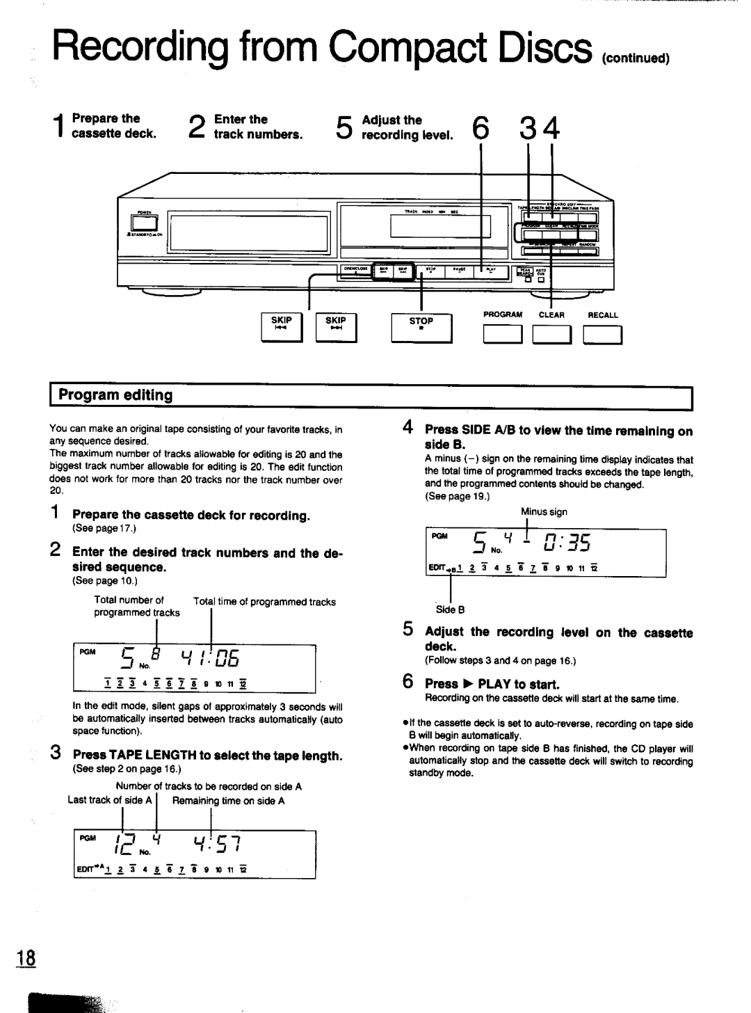 Panasonic S-PG340 manual 