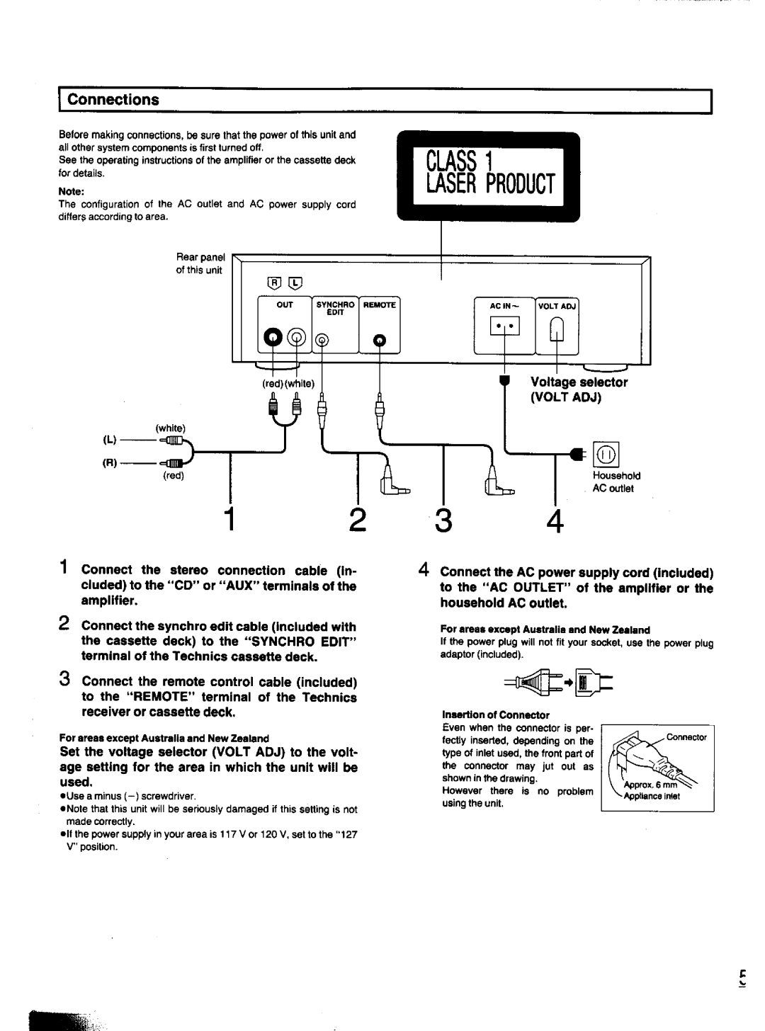 Panasonic S-PG340 manual 