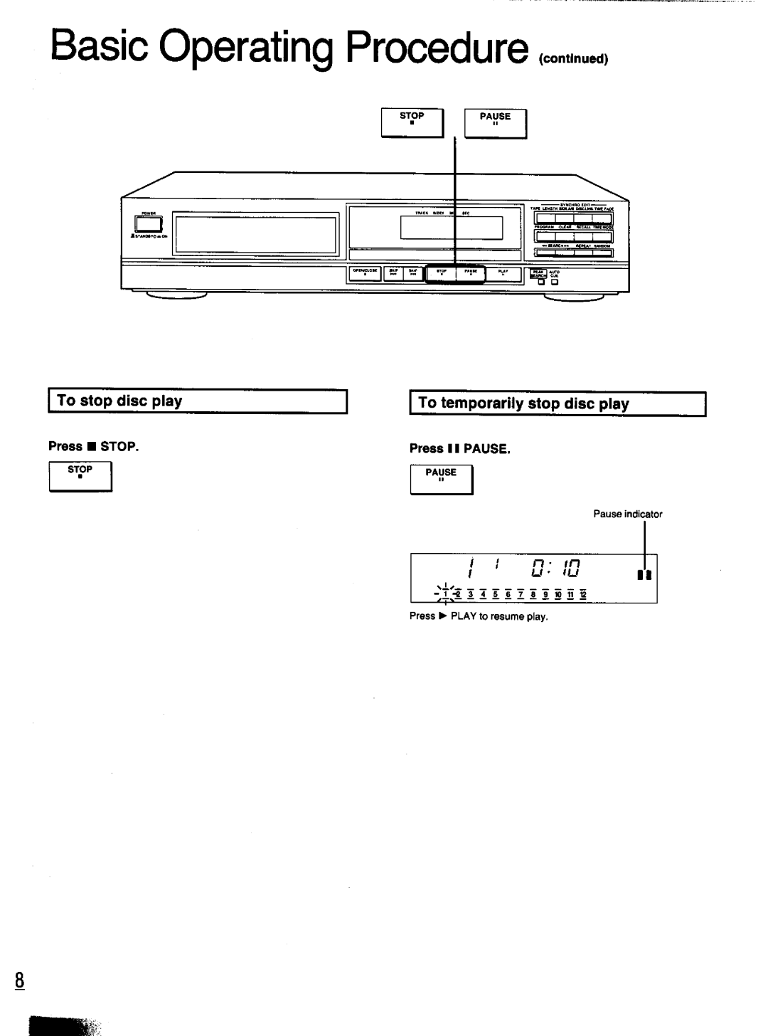 Panasonic S-PG340 manual 