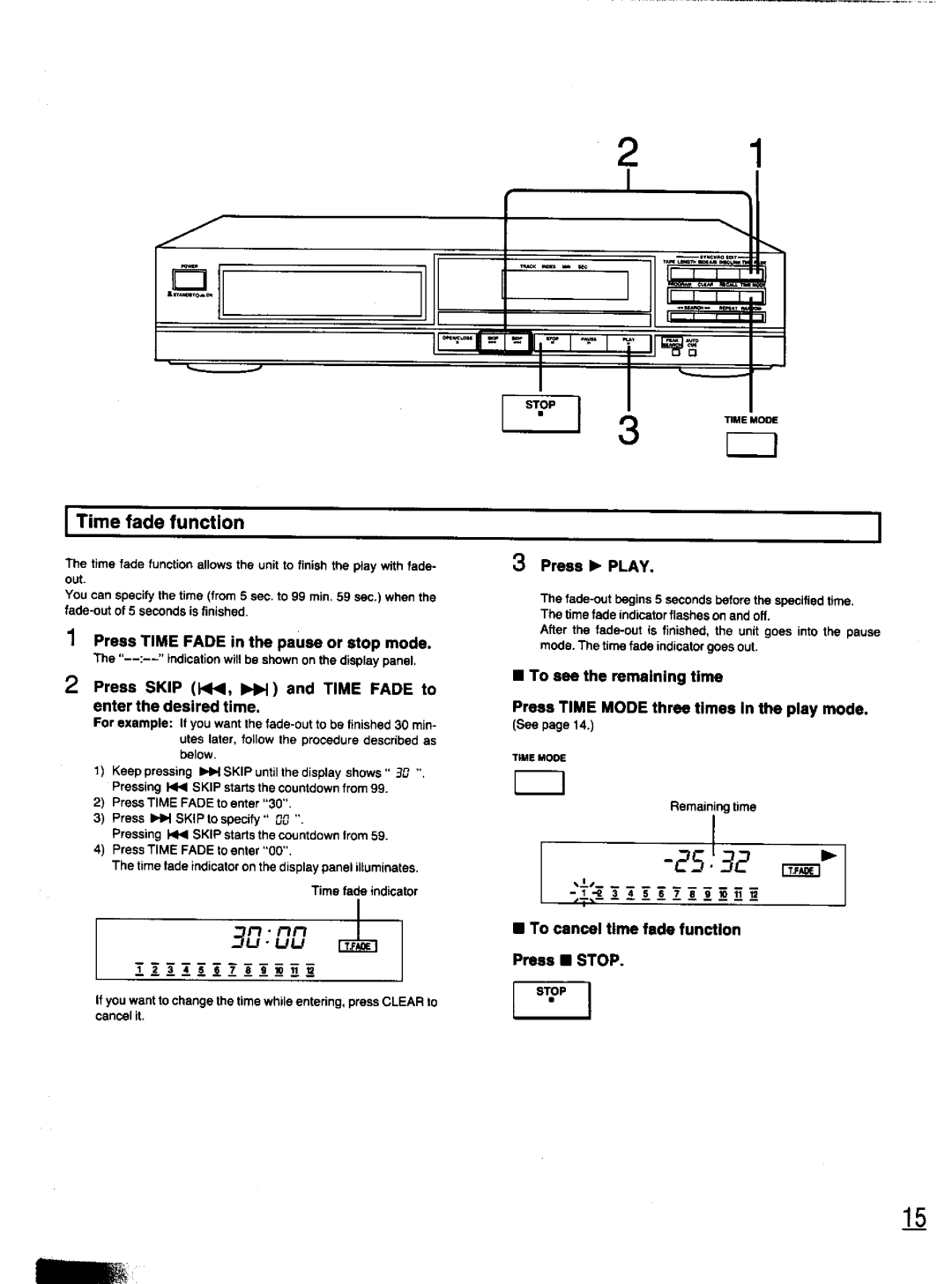 Panasonic S-PG340 manual 