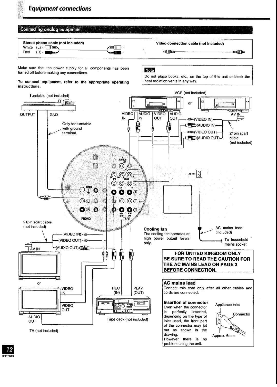 Panasonic SA-DX930 manual 