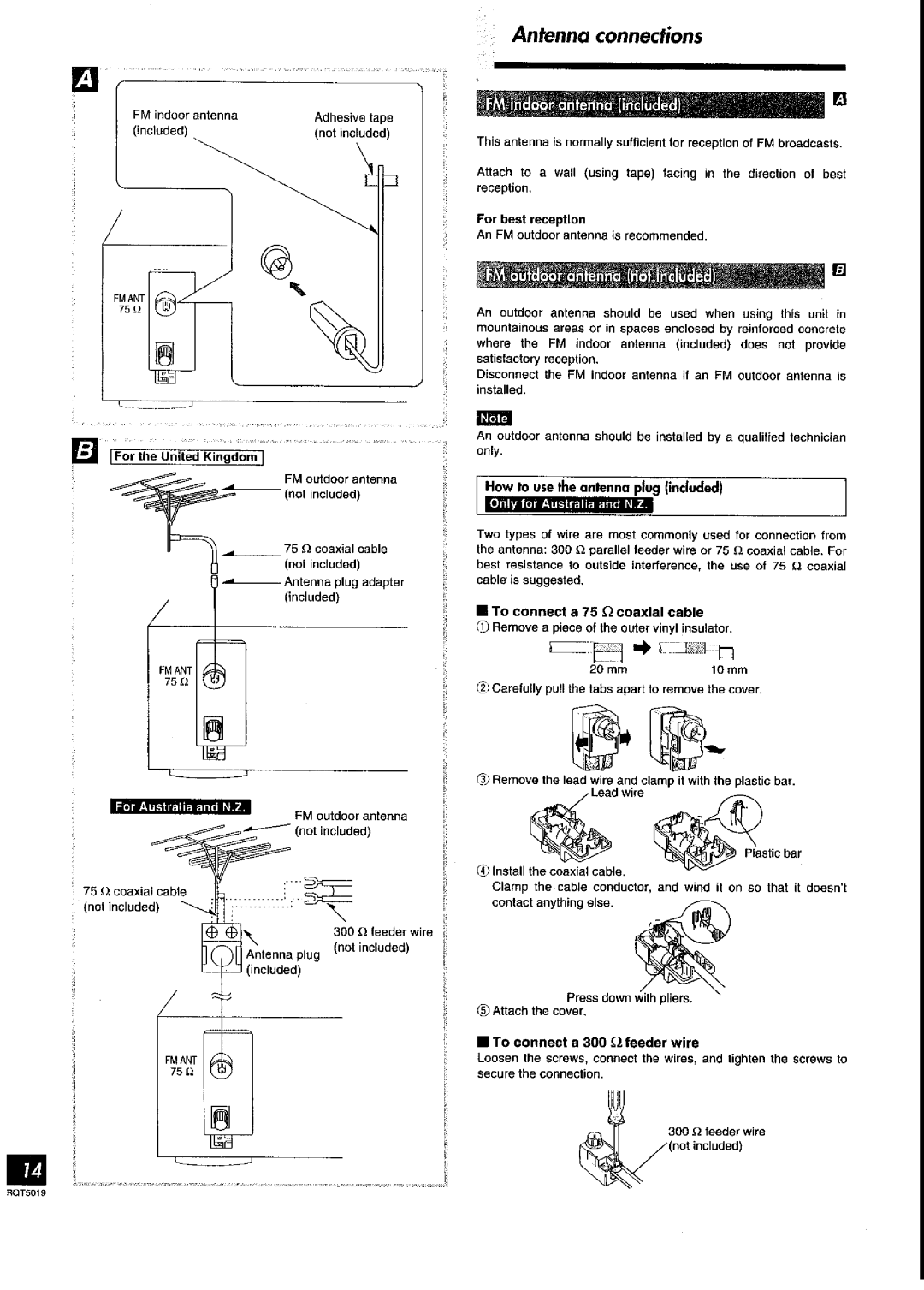 Panasonic SA-DX930 manual 