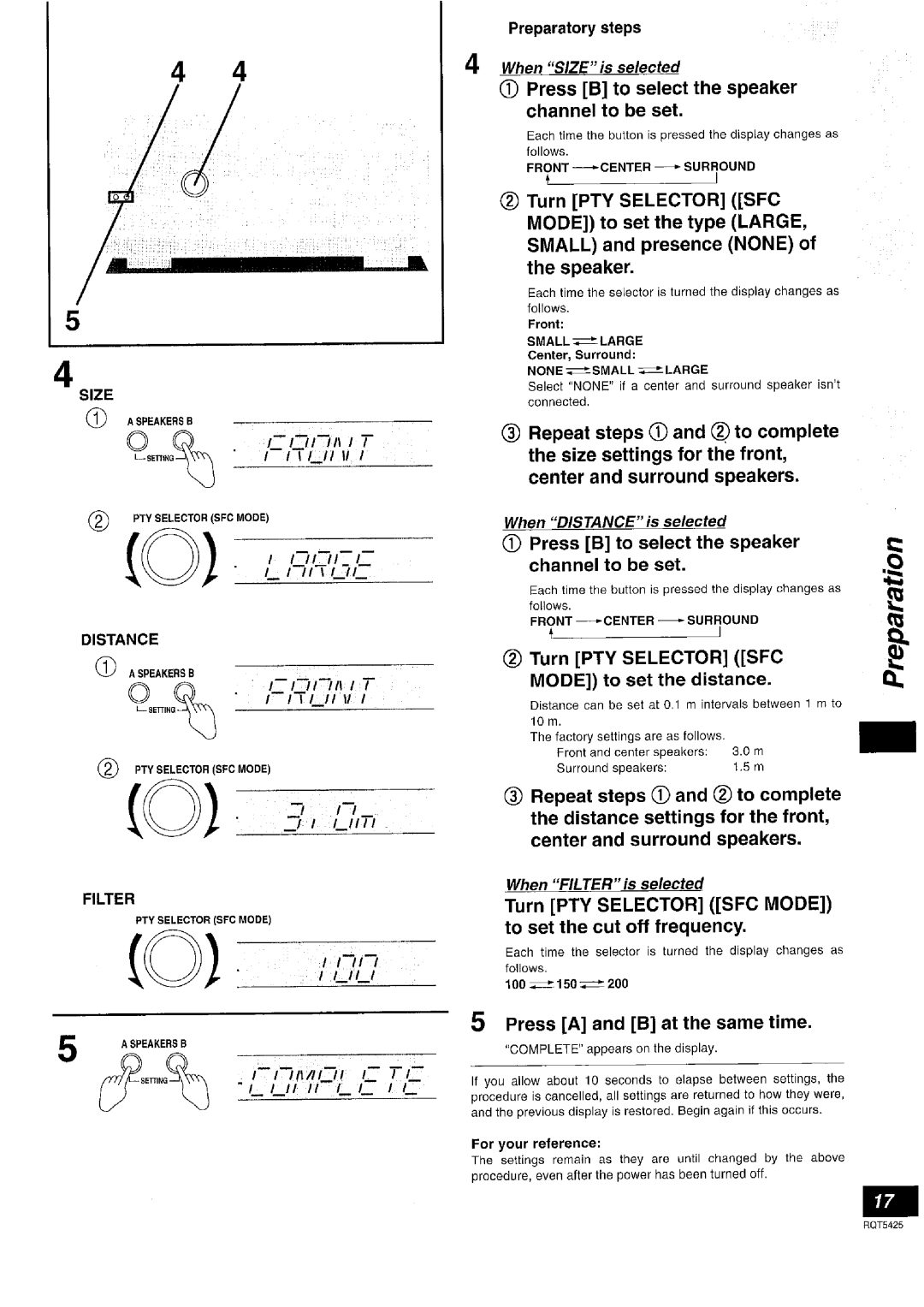 Panasonic SA-DX940 manual 