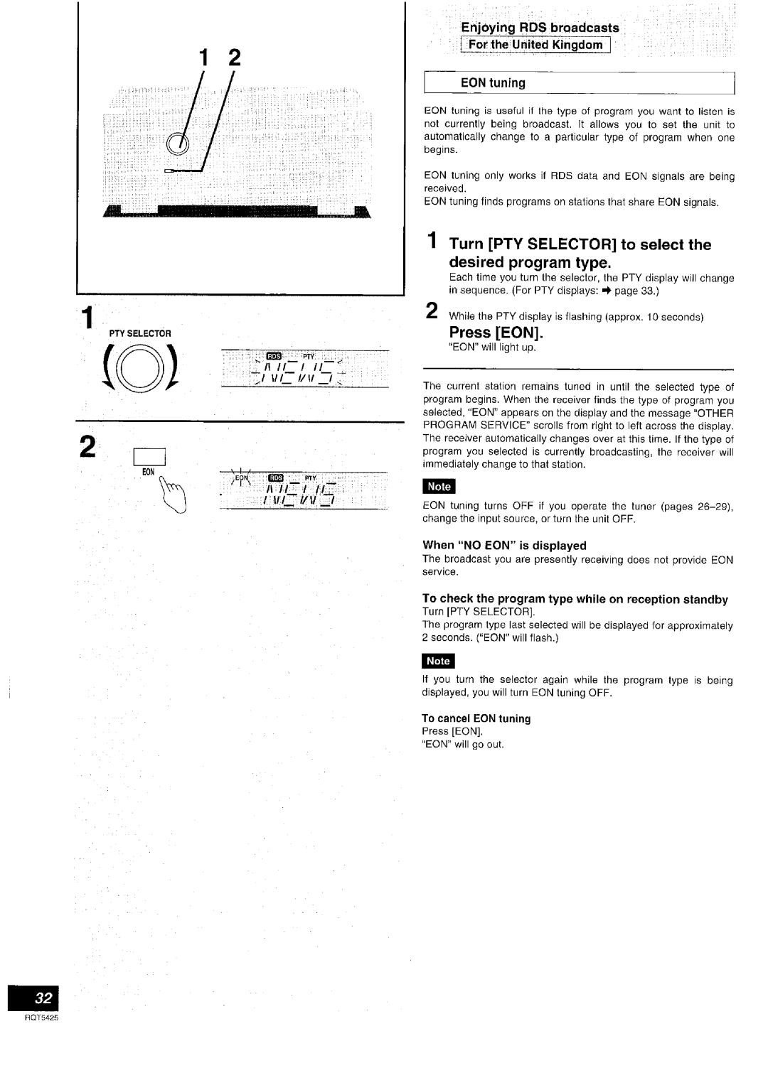 Panasonic SA-DX940 manual 