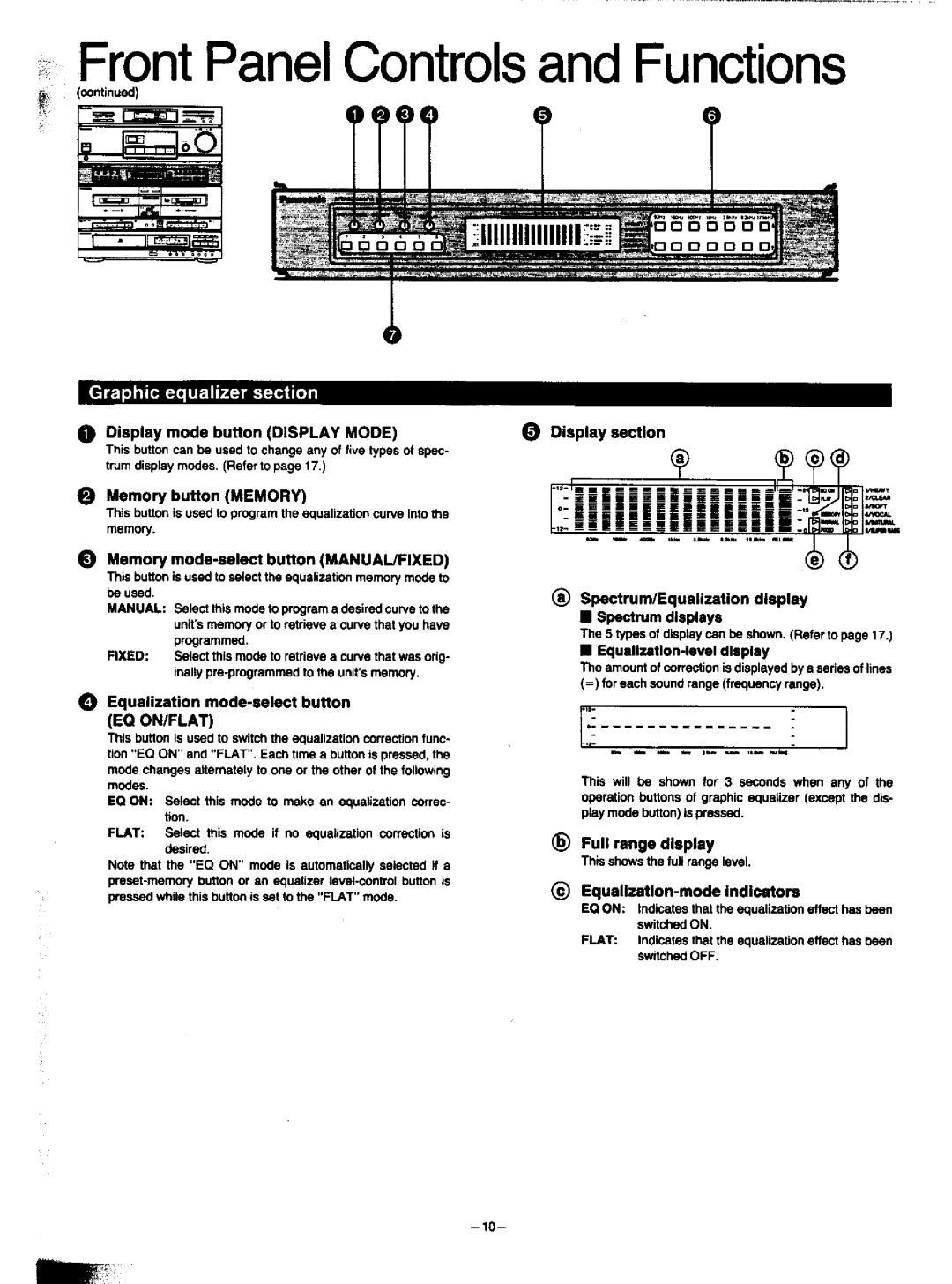 Panasonic SA-HD52 manual 