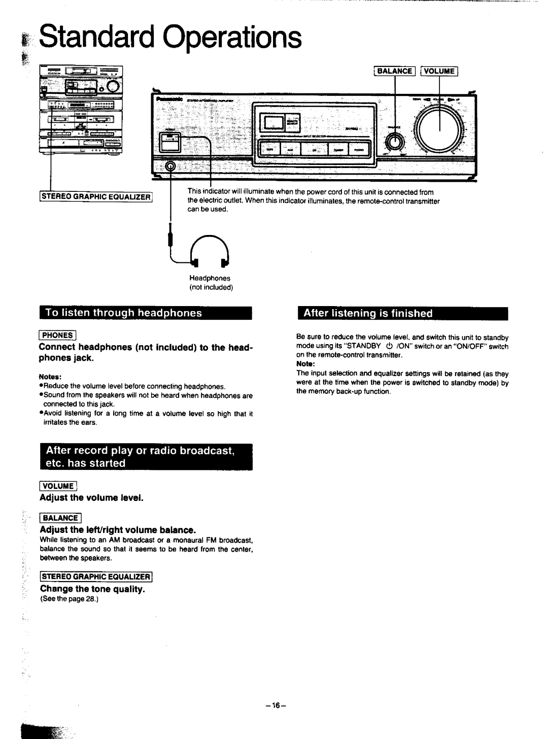 Panasonic SA-HD52 manual 