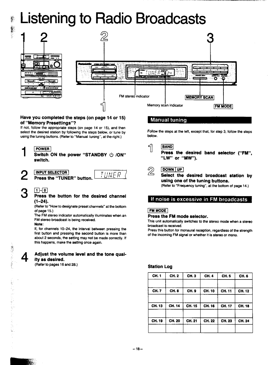 Panasonic SA-HD52 manual 