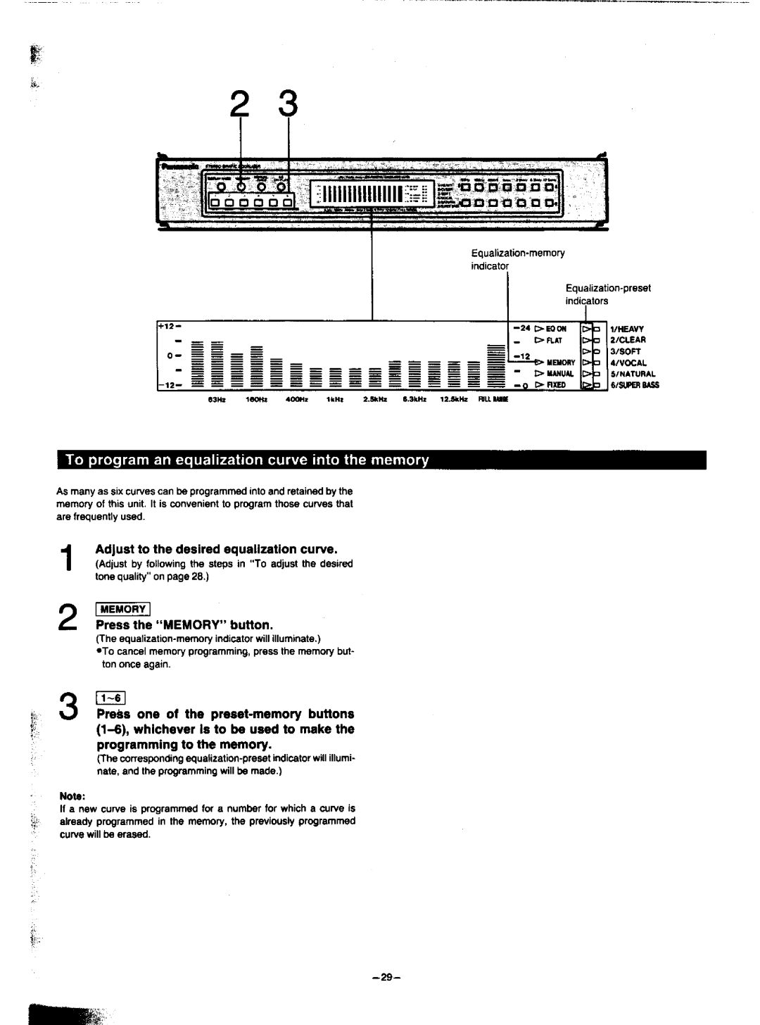 Panasonic SA-HD52 manual 