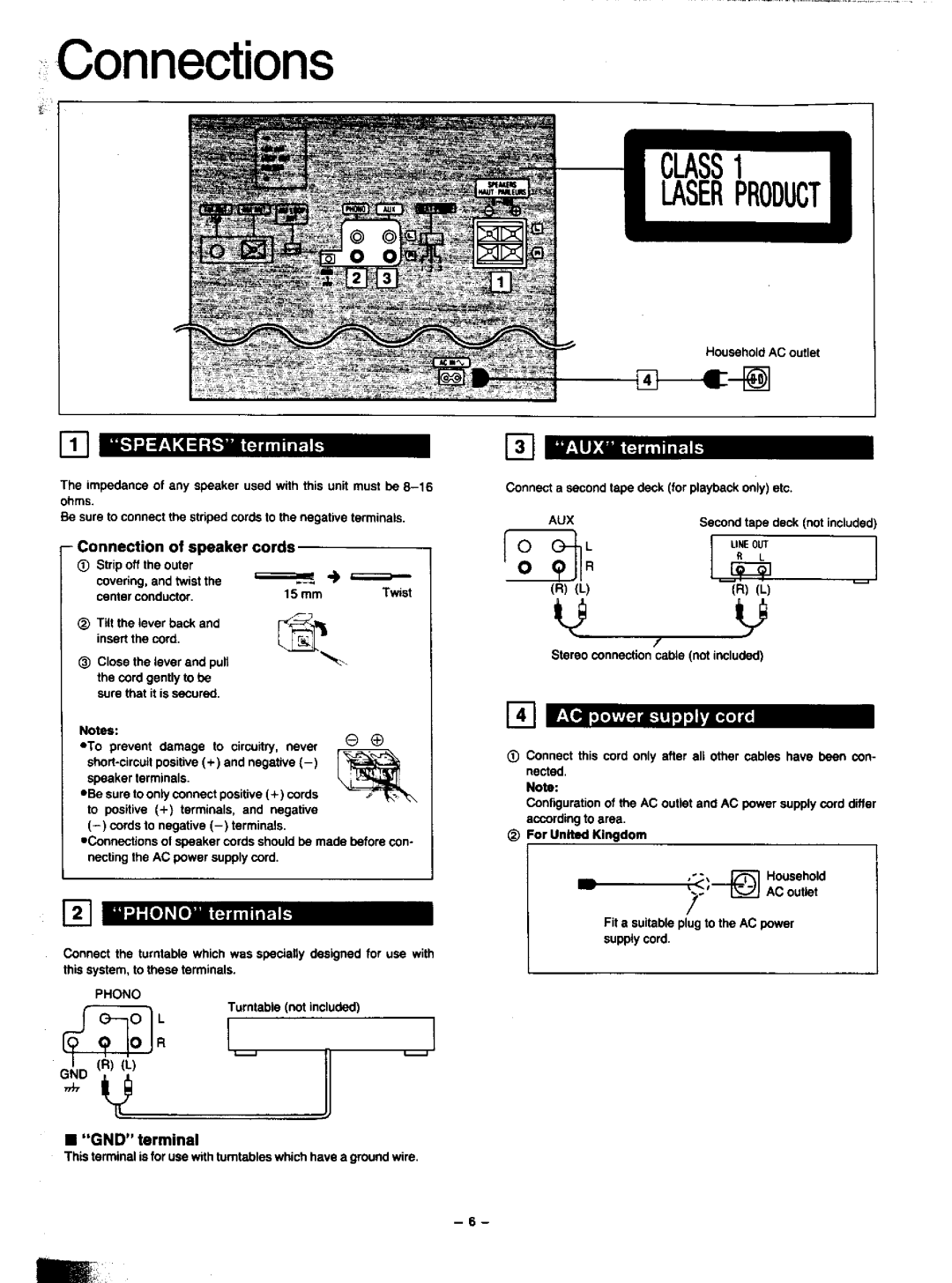 Panasonic SA-HD52 manual 