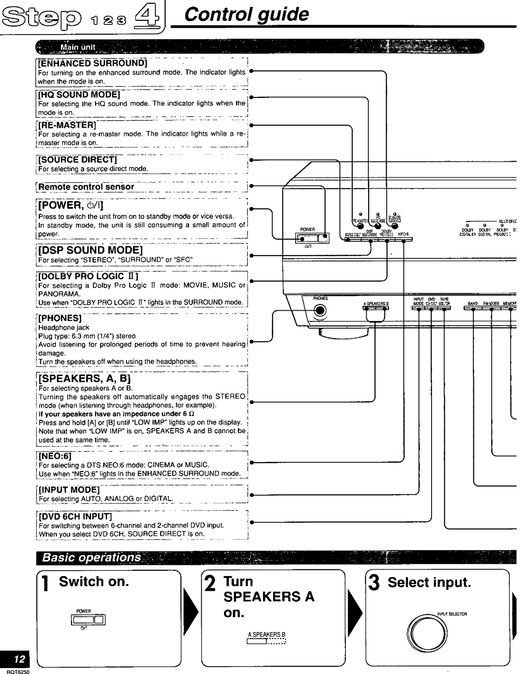 Panasonic SAHE200S, SA-HE200 manual 