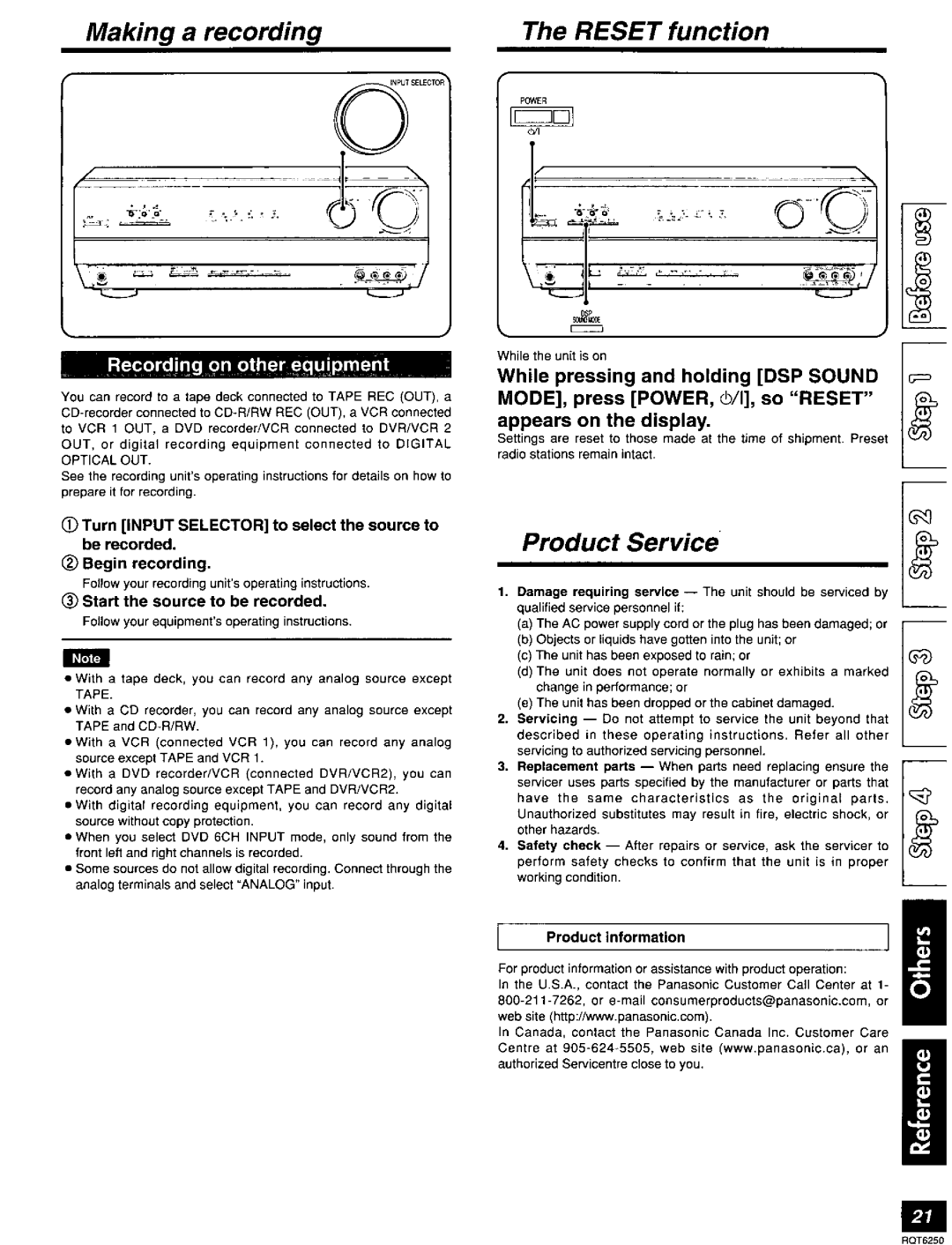 Panasonic SA-HE200, SAHE200S manual 