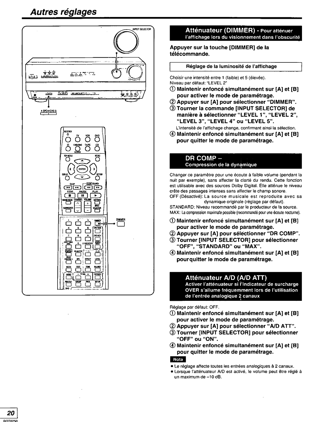 Panasonic SAHE200S, SA-HE200 manual 