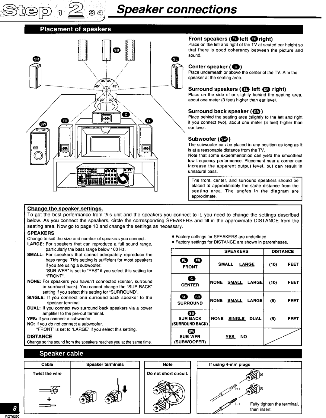 Panasonic SAHE200S, SA-HE200 manual 