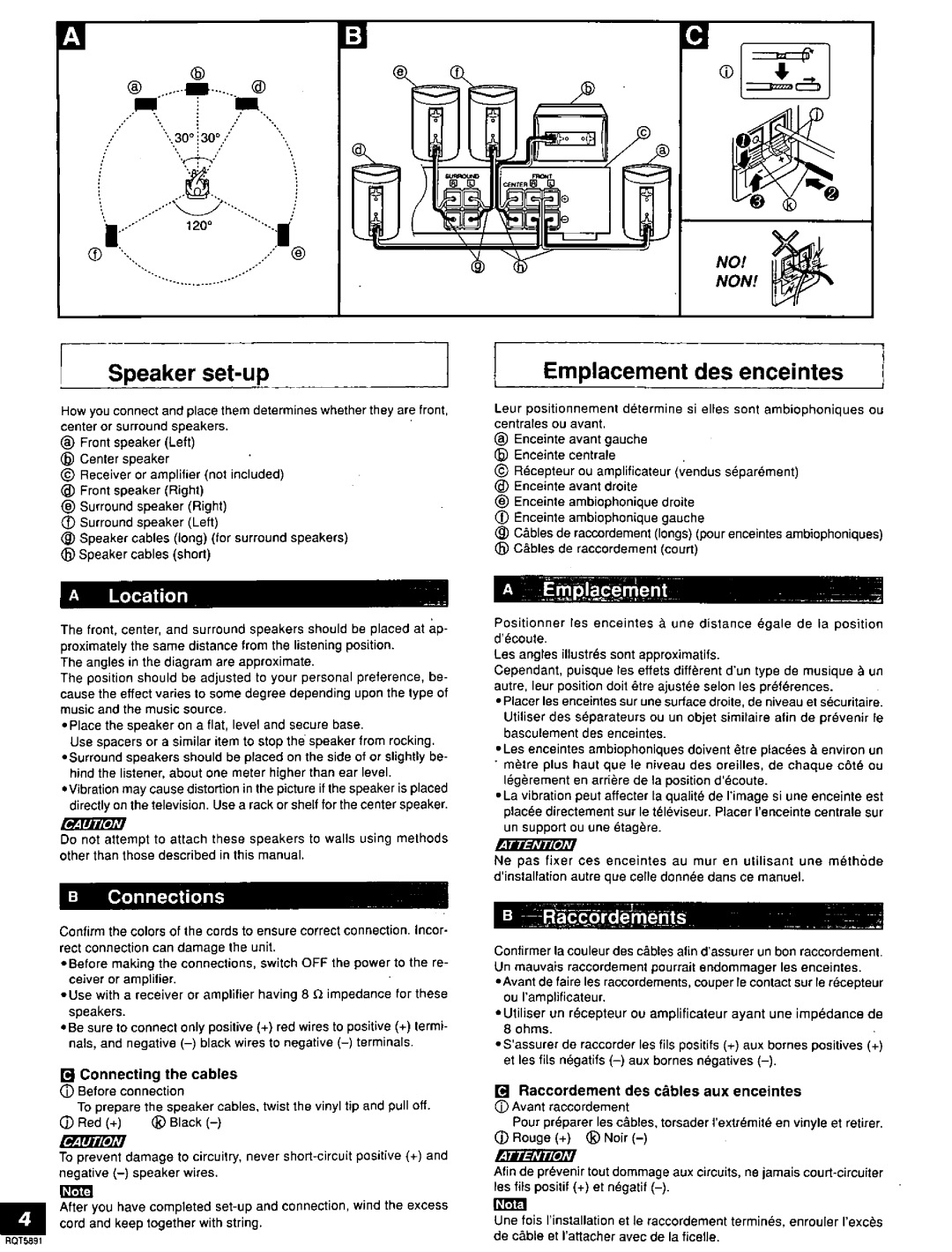 Panasonic SB-HEP10 manual 