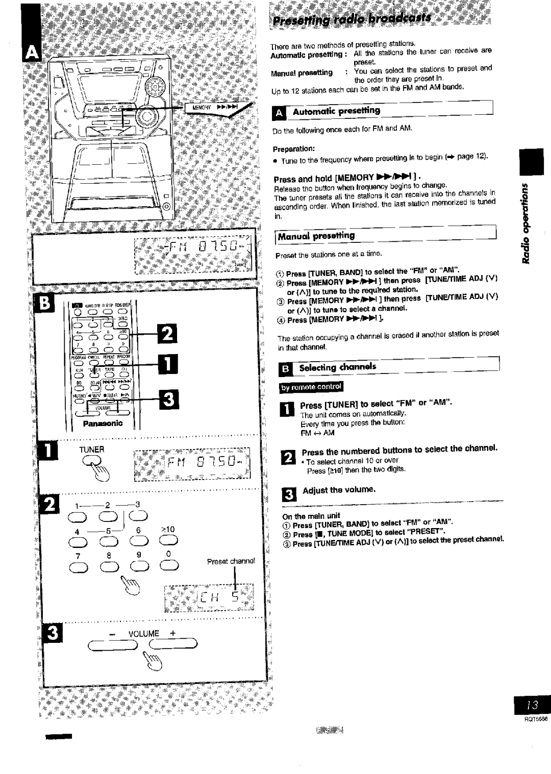 Panasonic SC- AK54, SC- AK42 manual 