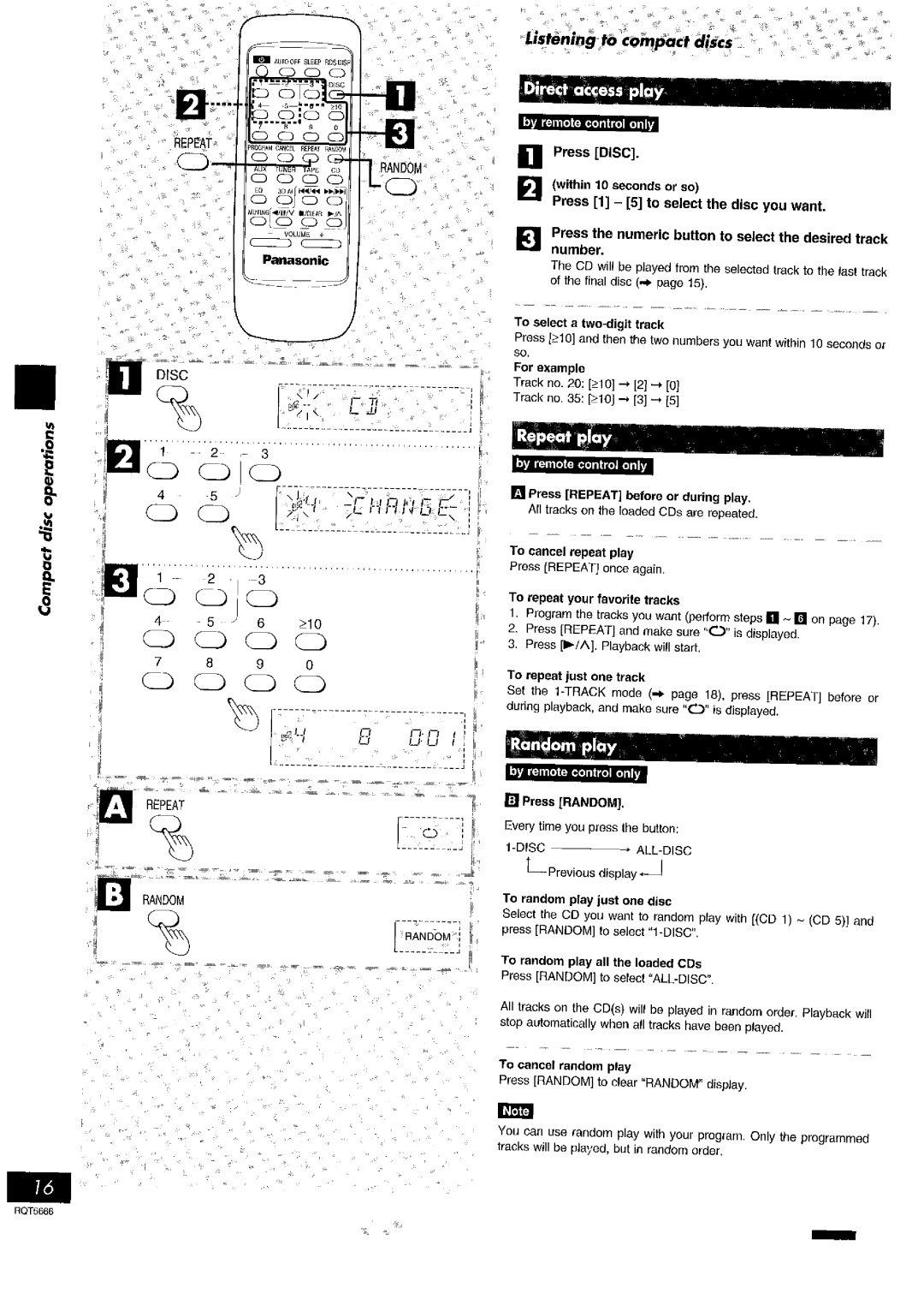 Panasonic SC- AK42, SC- AK54 manual 