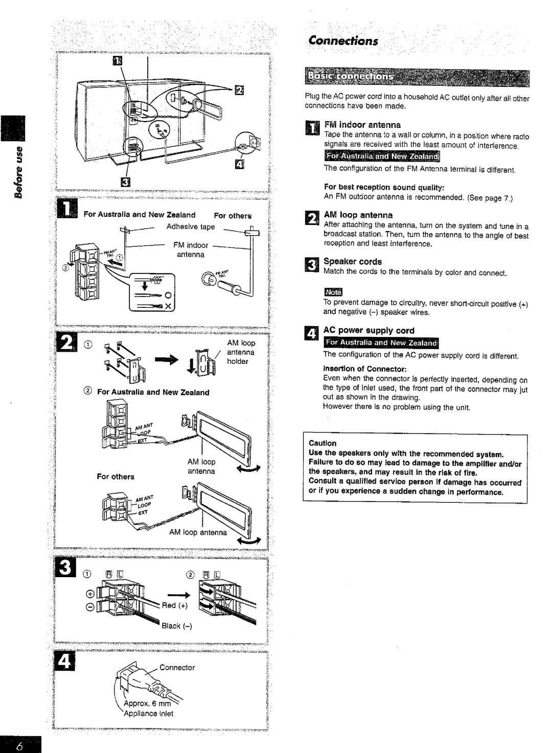 Panasonic SC-AK15 manual 