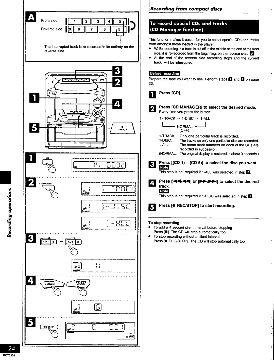 Panasonic SC-AK24, SC-AK18, SC-AK29, SC-AK23 manual 