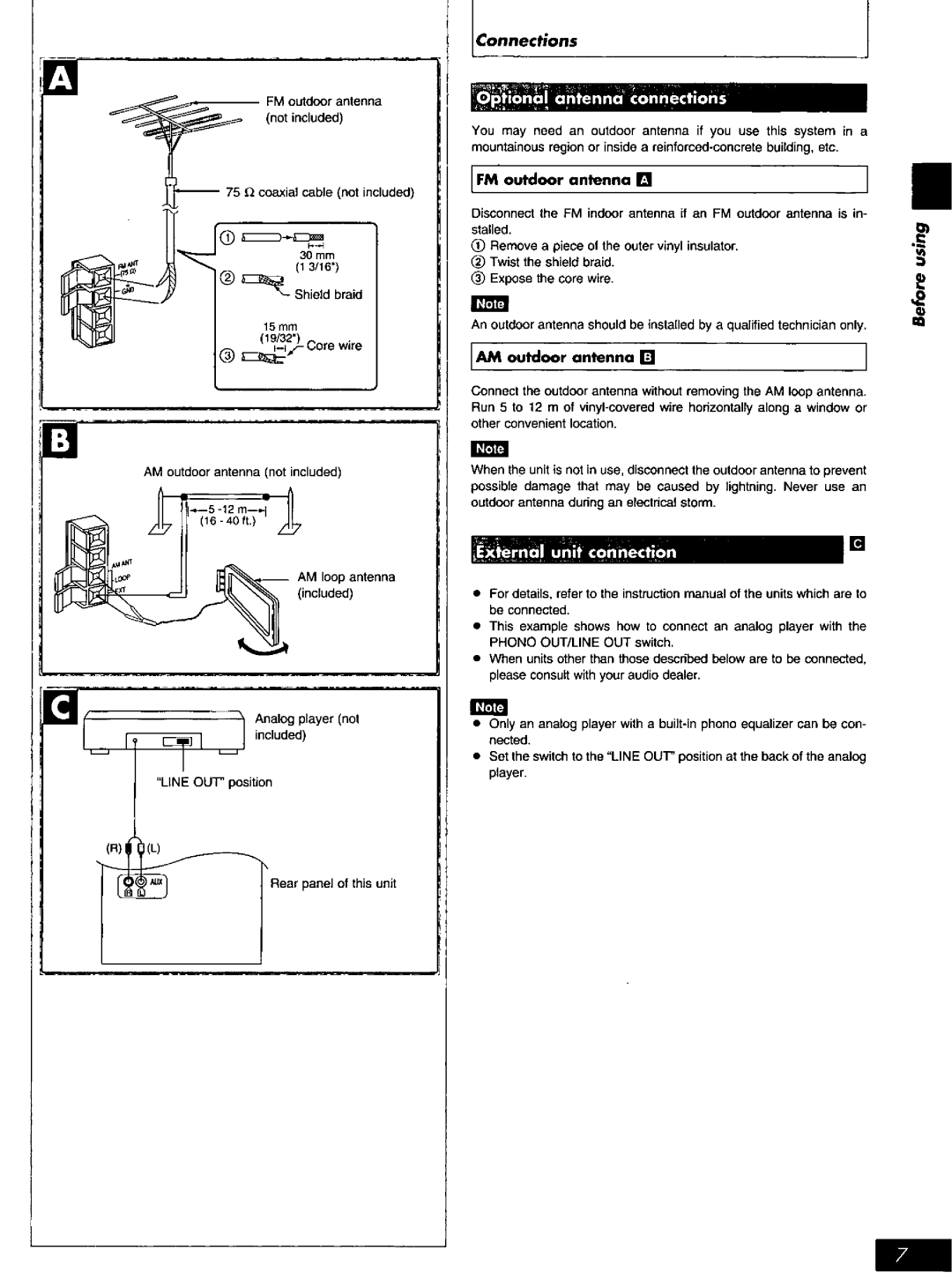 Panasonic SC-AK17, SC-AK27 manual 