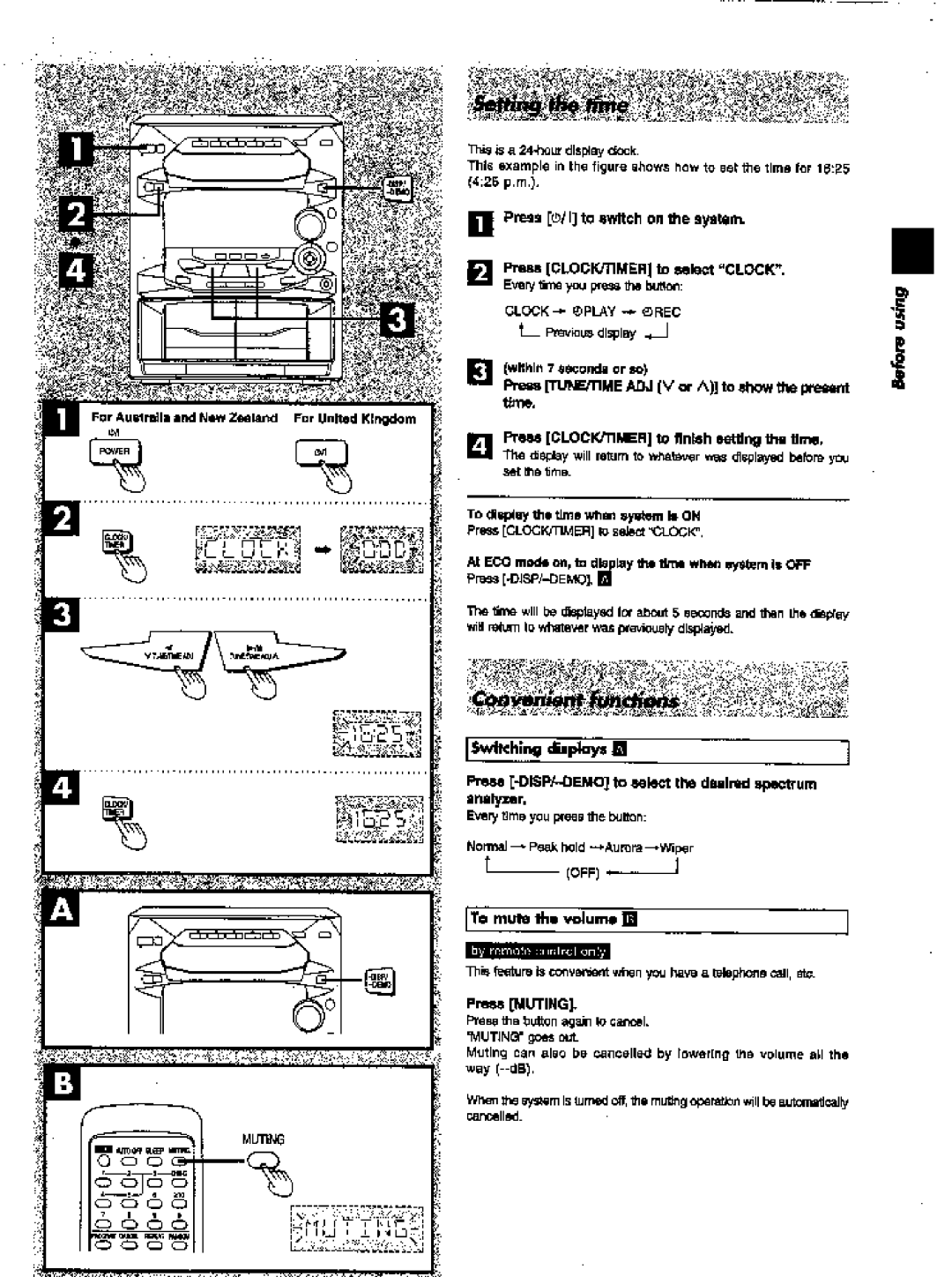 Panasonic SC-AK28 manual 