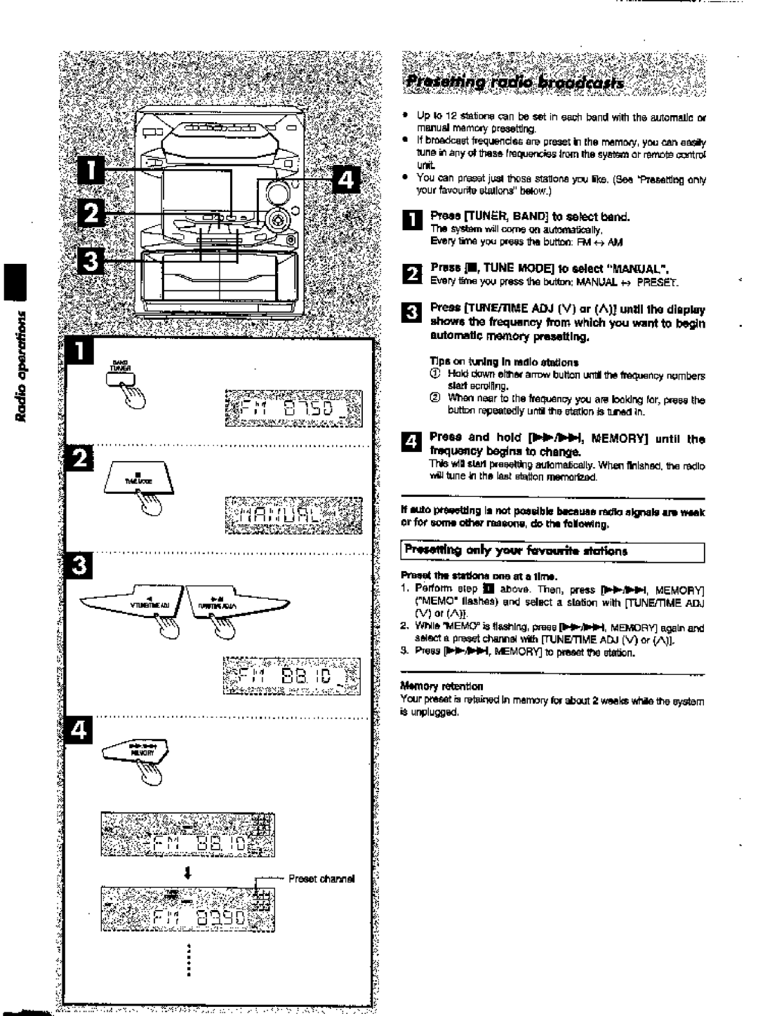 Panasonic SC-AK28 manual 