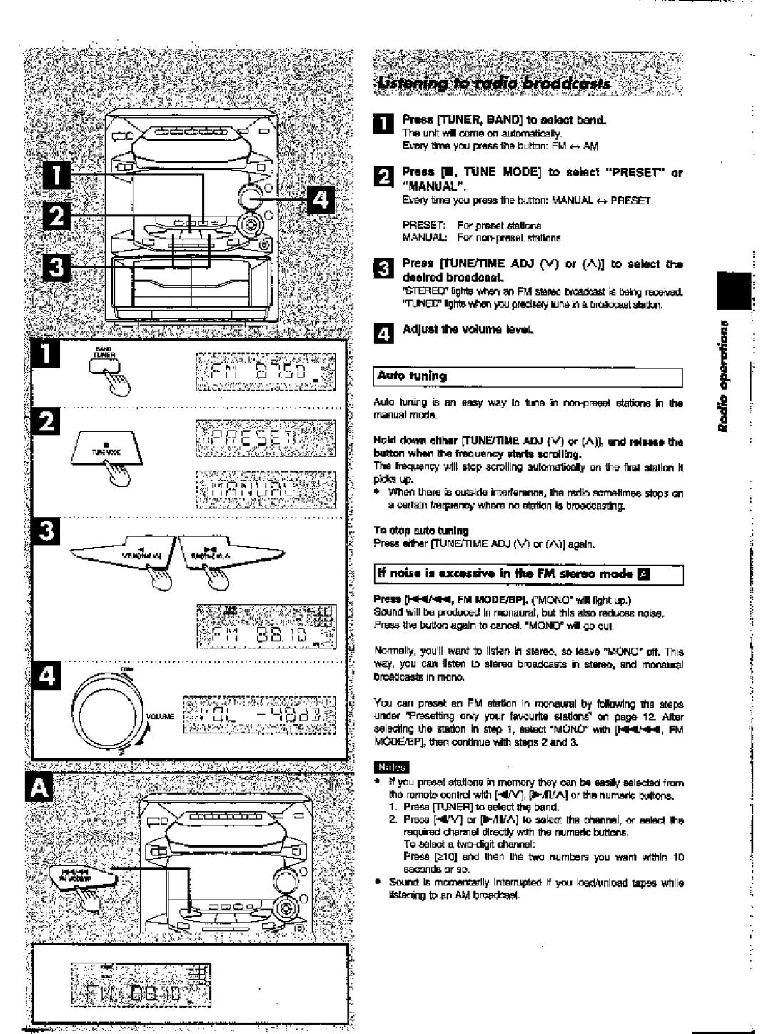 Panasonic SC-AK28 manual 